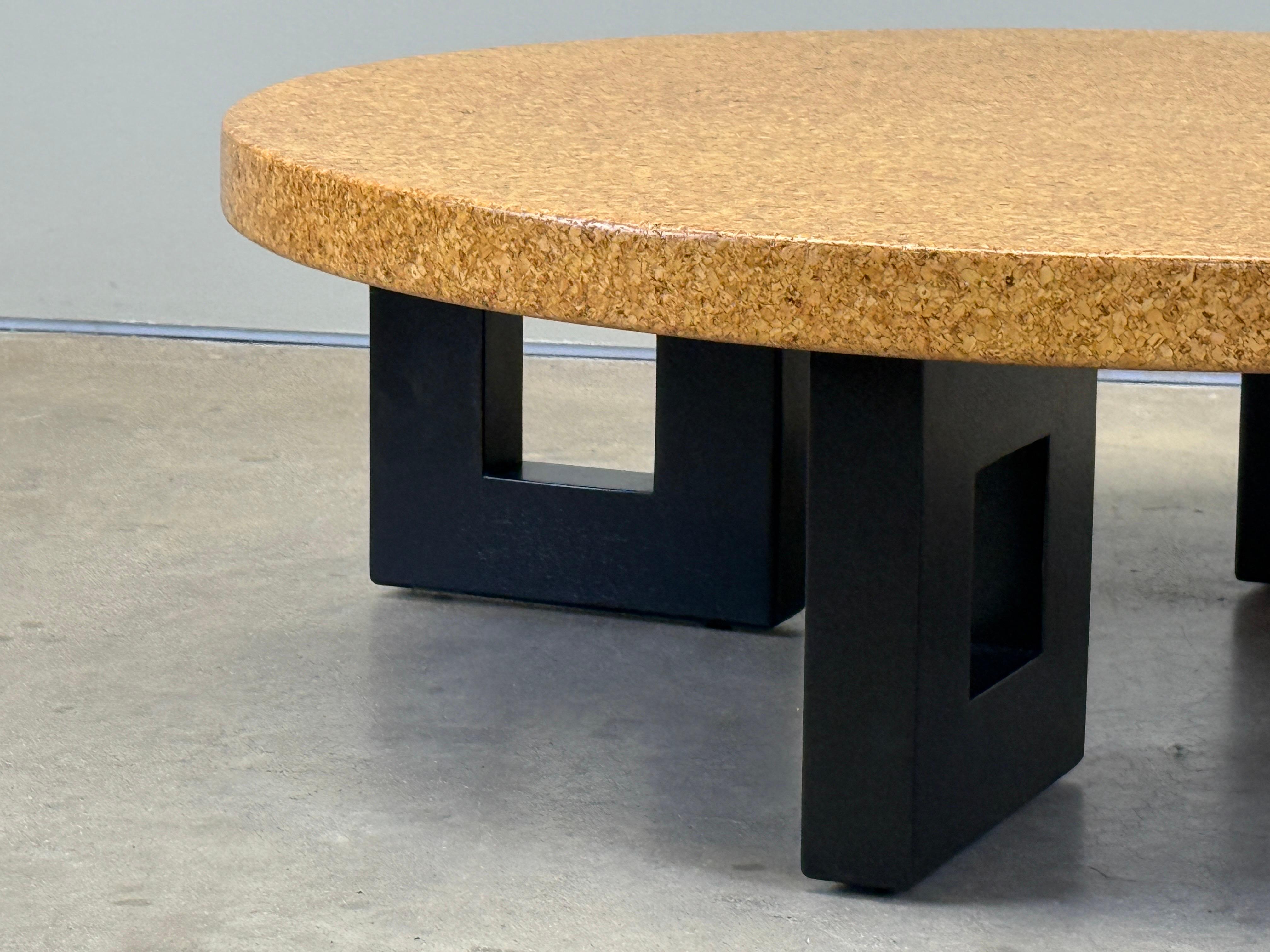 Paul Frankl Kork Couchtisch Model No. 5021 für Johnson Furniture, 1948 im Angebot 11