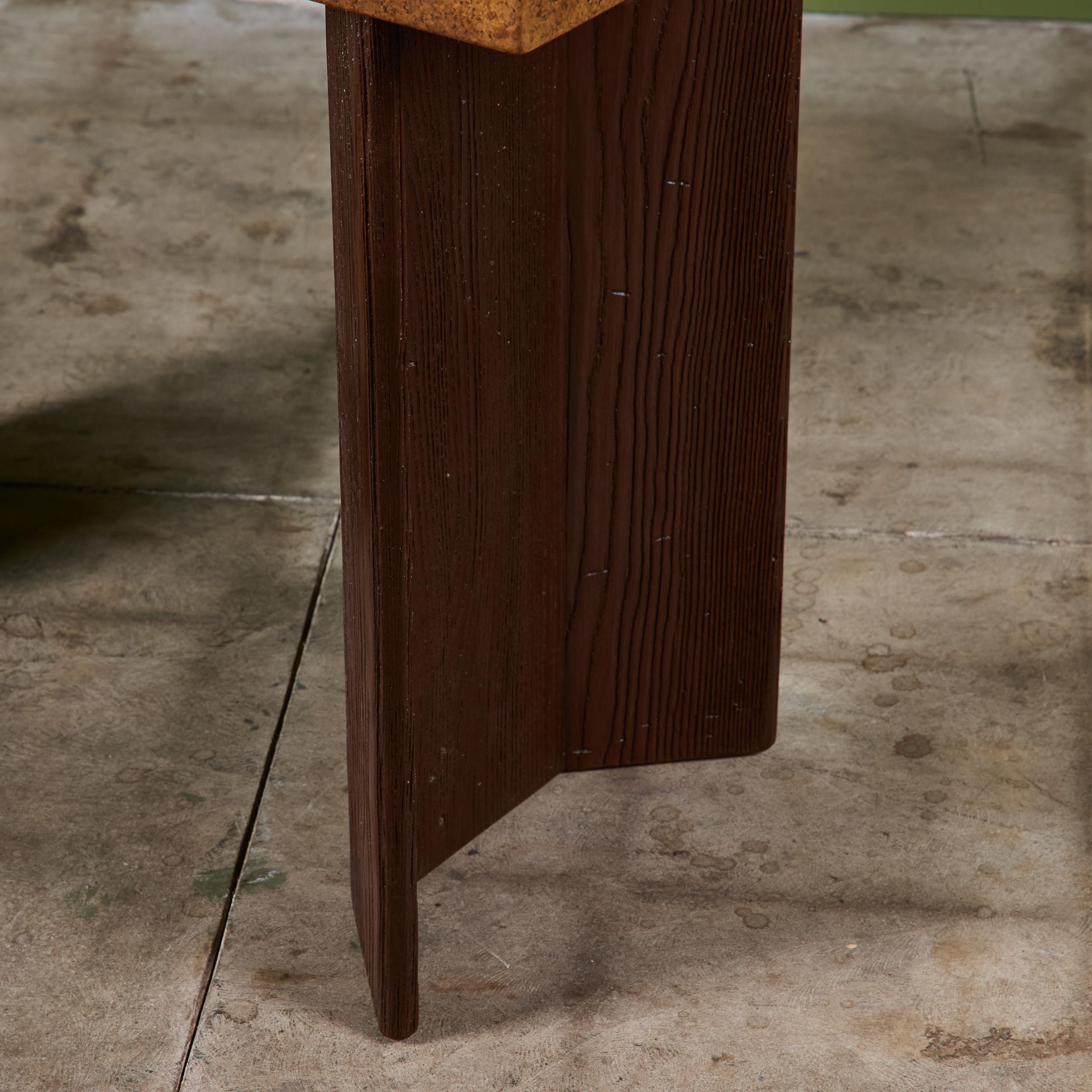 Table console en liège de Paul Frankl pour Johnson Furniture Co. en vente 10