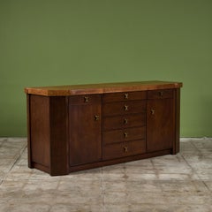 Paul Frankl Cork Credenza for Johnson Furniture Co