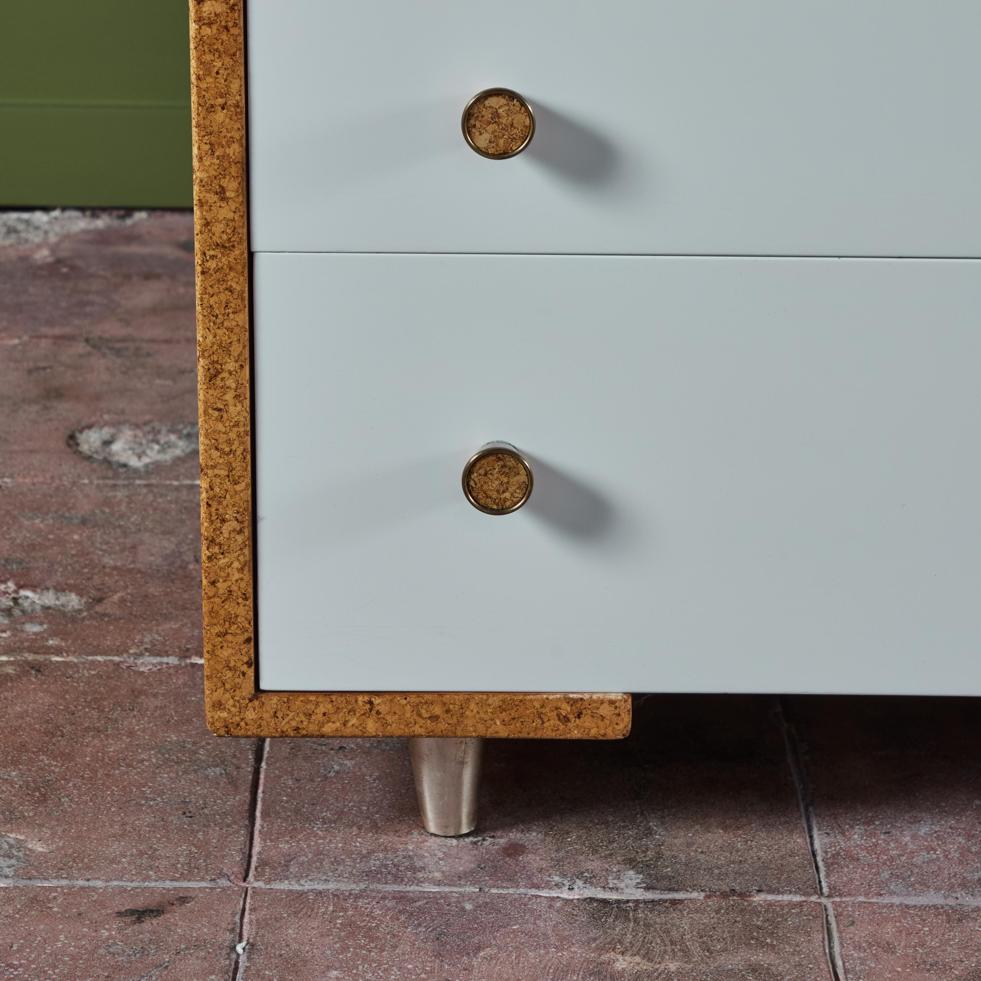 Paul Frankl Cork Dresser for Johnson Furniture Co. For Sale 4