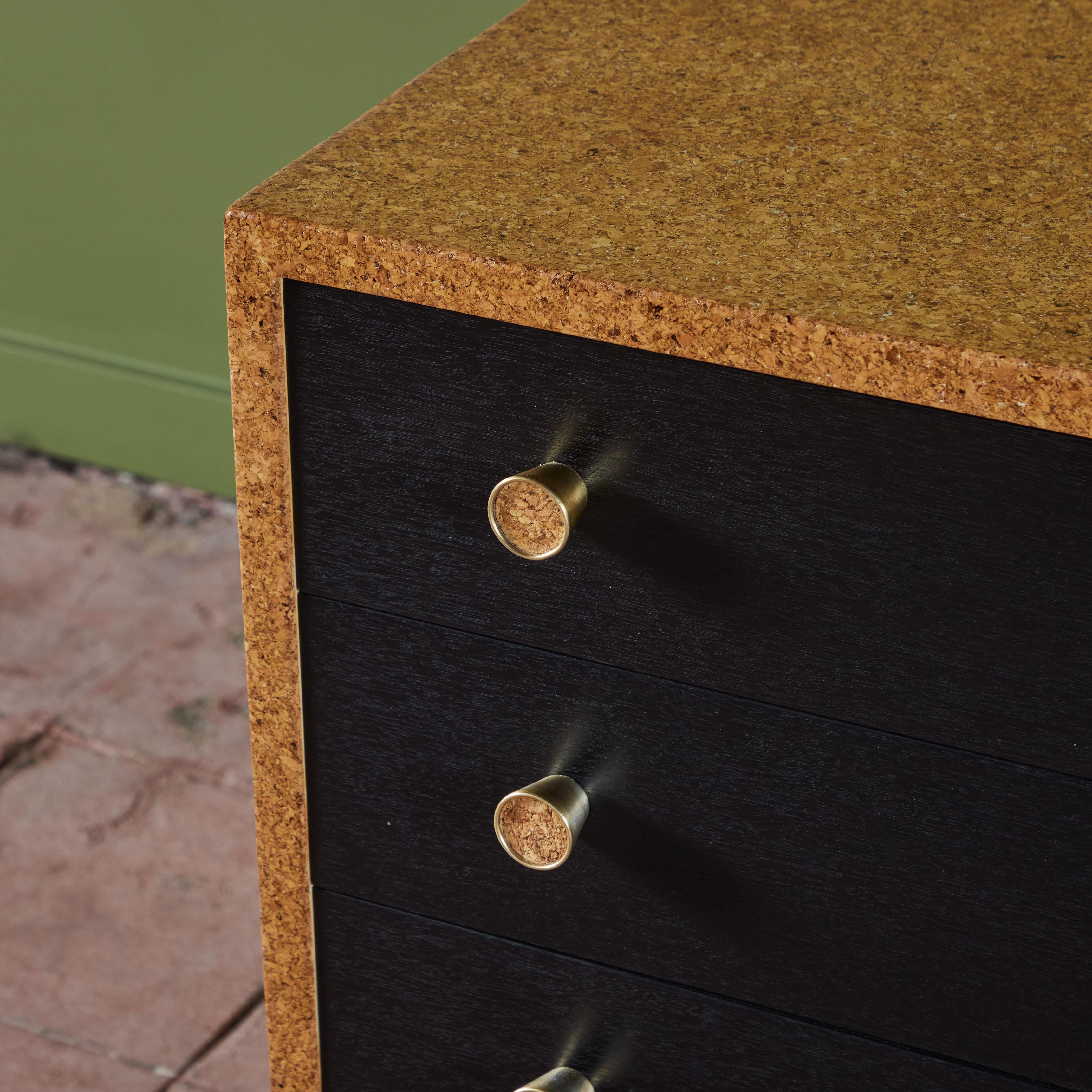 Paul Frankl Cork Dresser for Johnson Furniture Co. For Sale 6