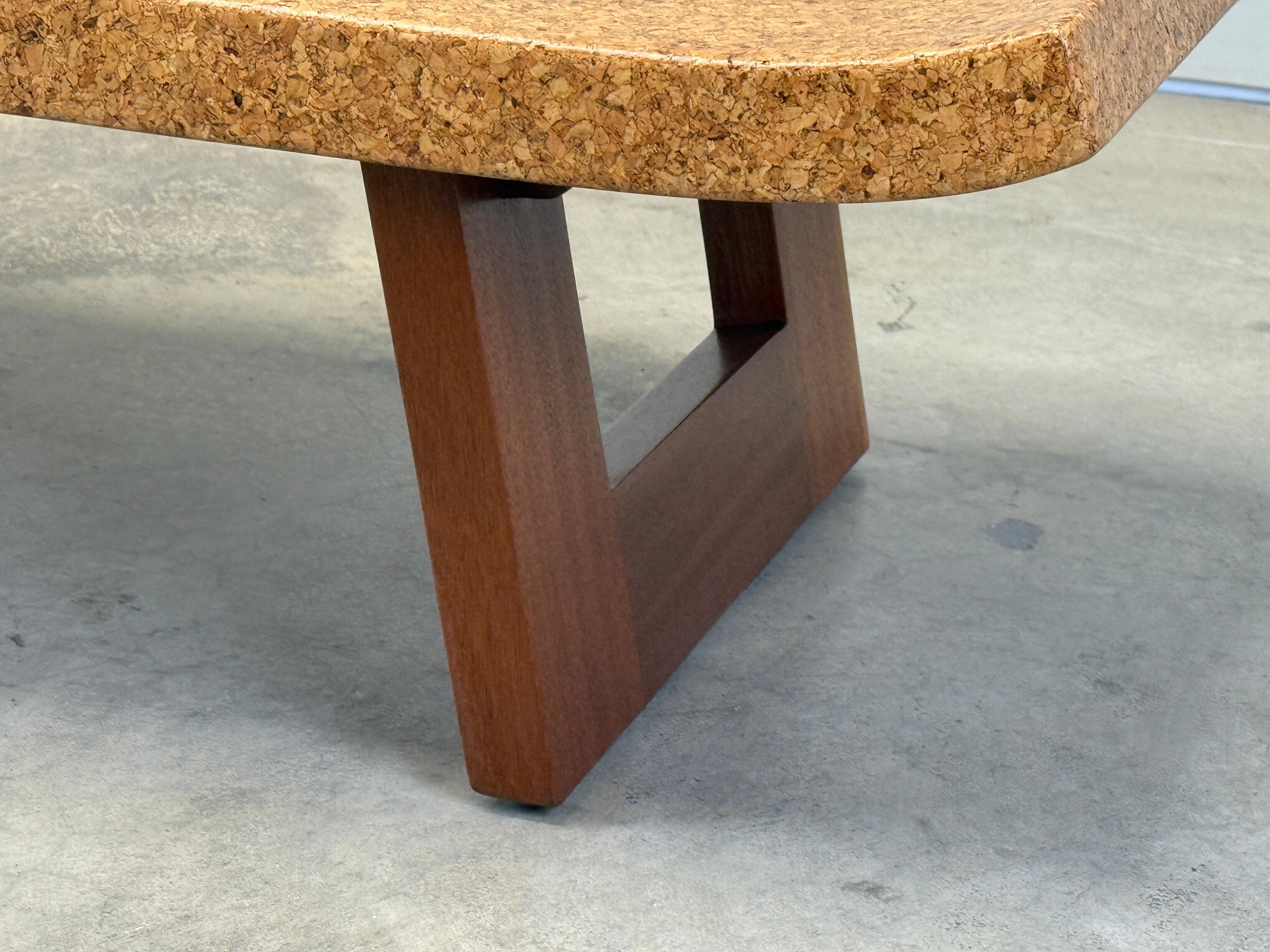 Paul Frankl Korkplatte Bank im Angebot 6