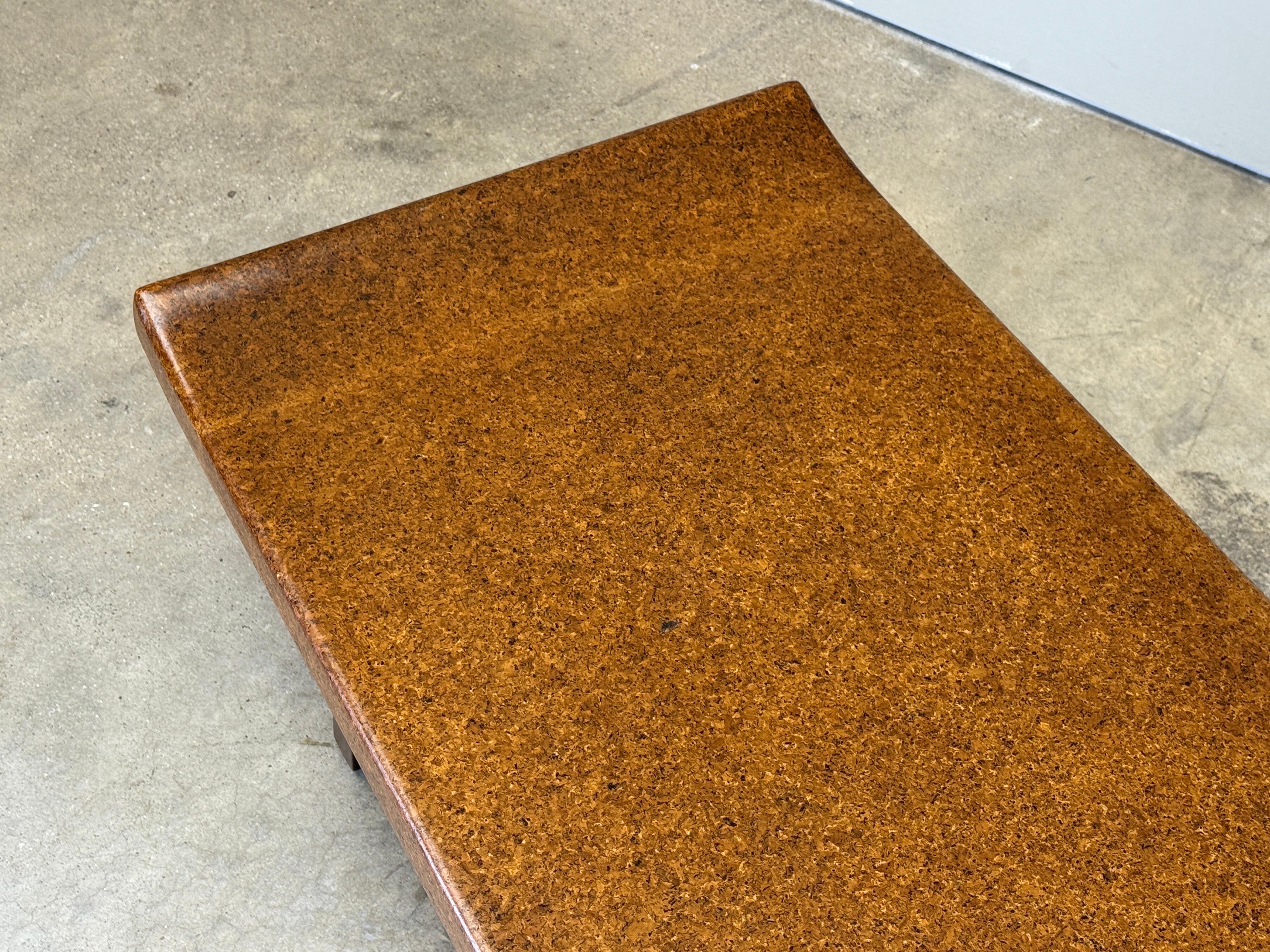 Paul Frankl Korkplatte Bank im Angebot 7