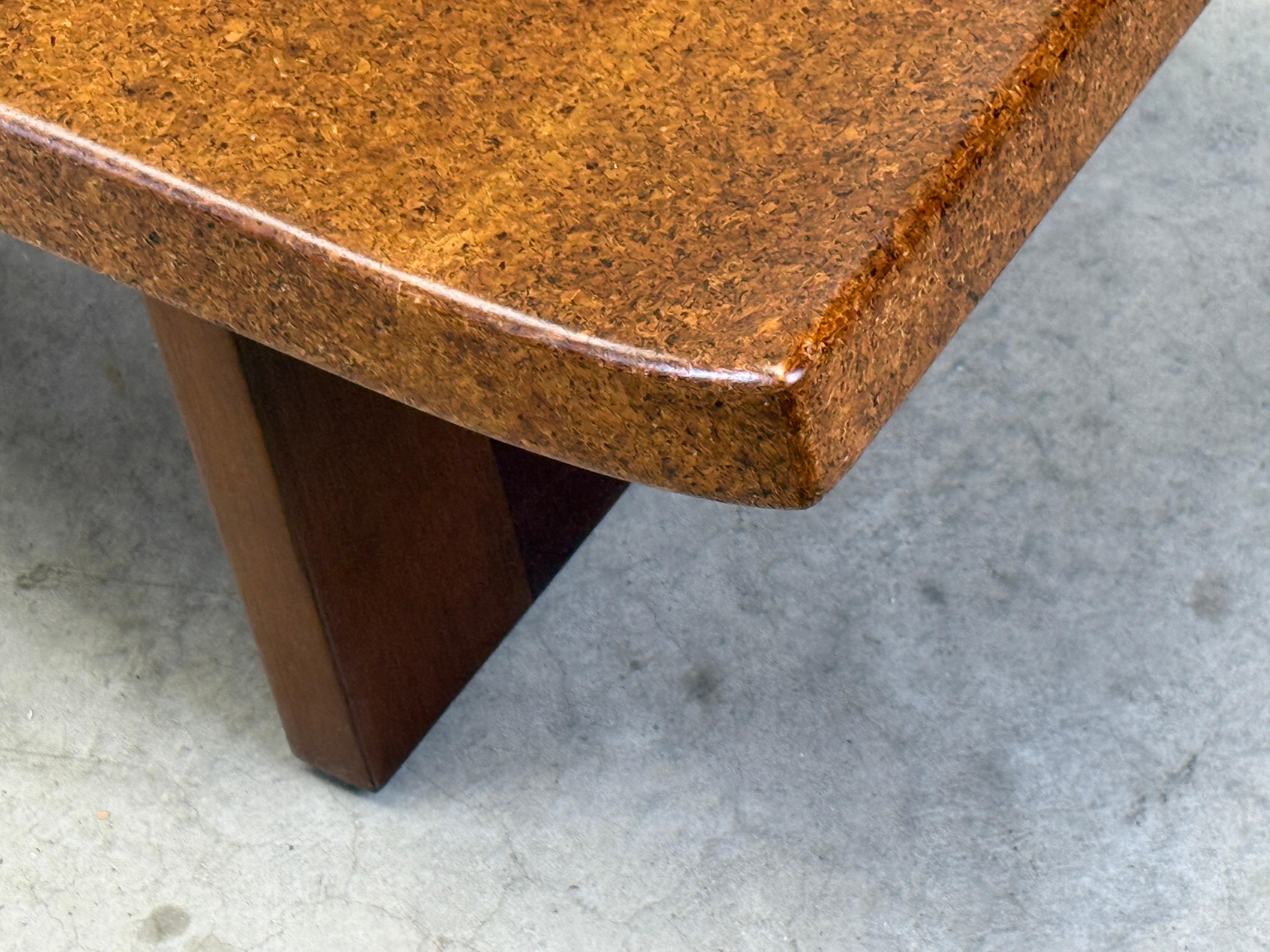 Paul Frankl Korkplatte Bank im Angebot 8