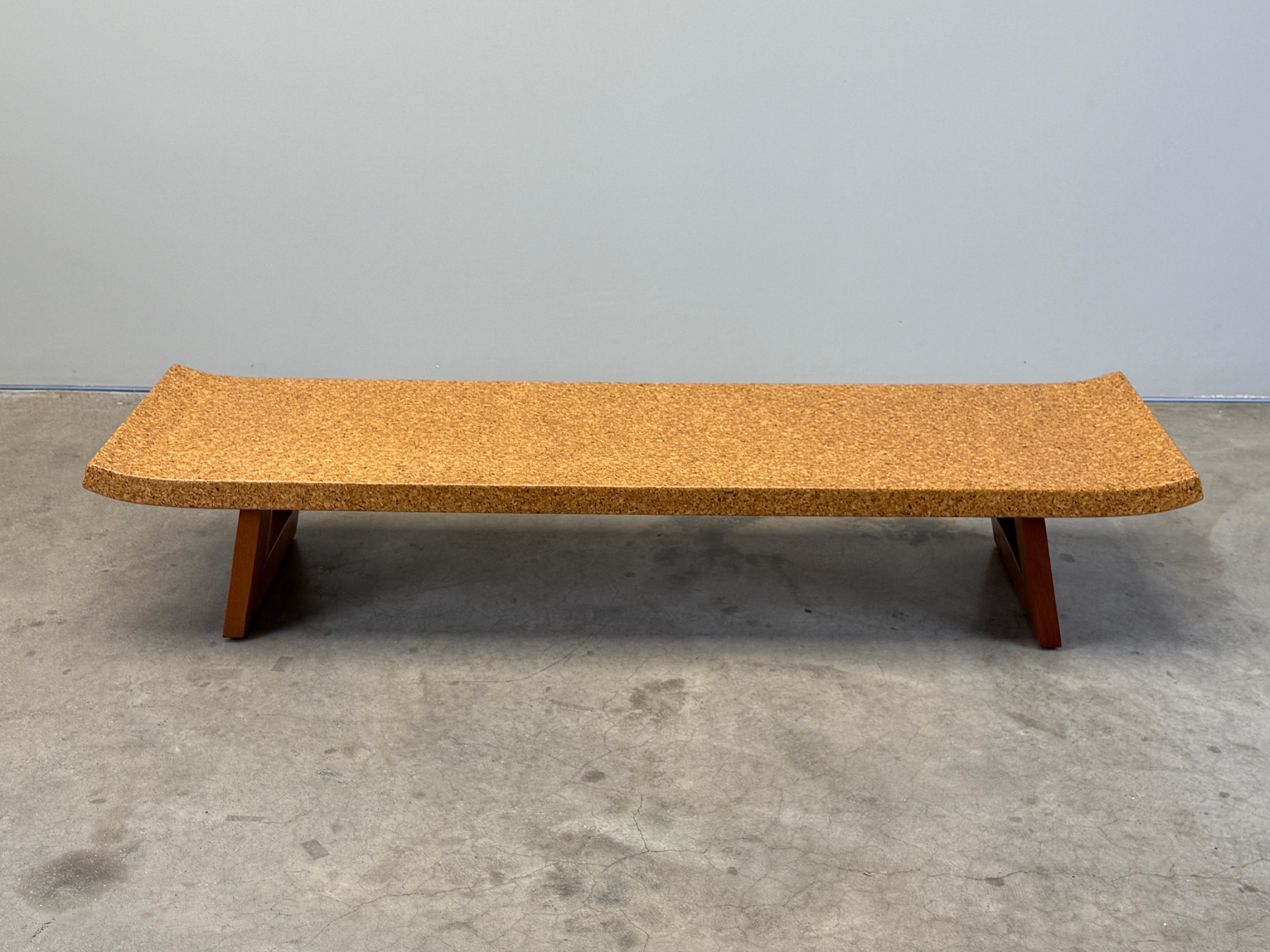 Paul Frankl Korkplatte Bank im Angebot 10