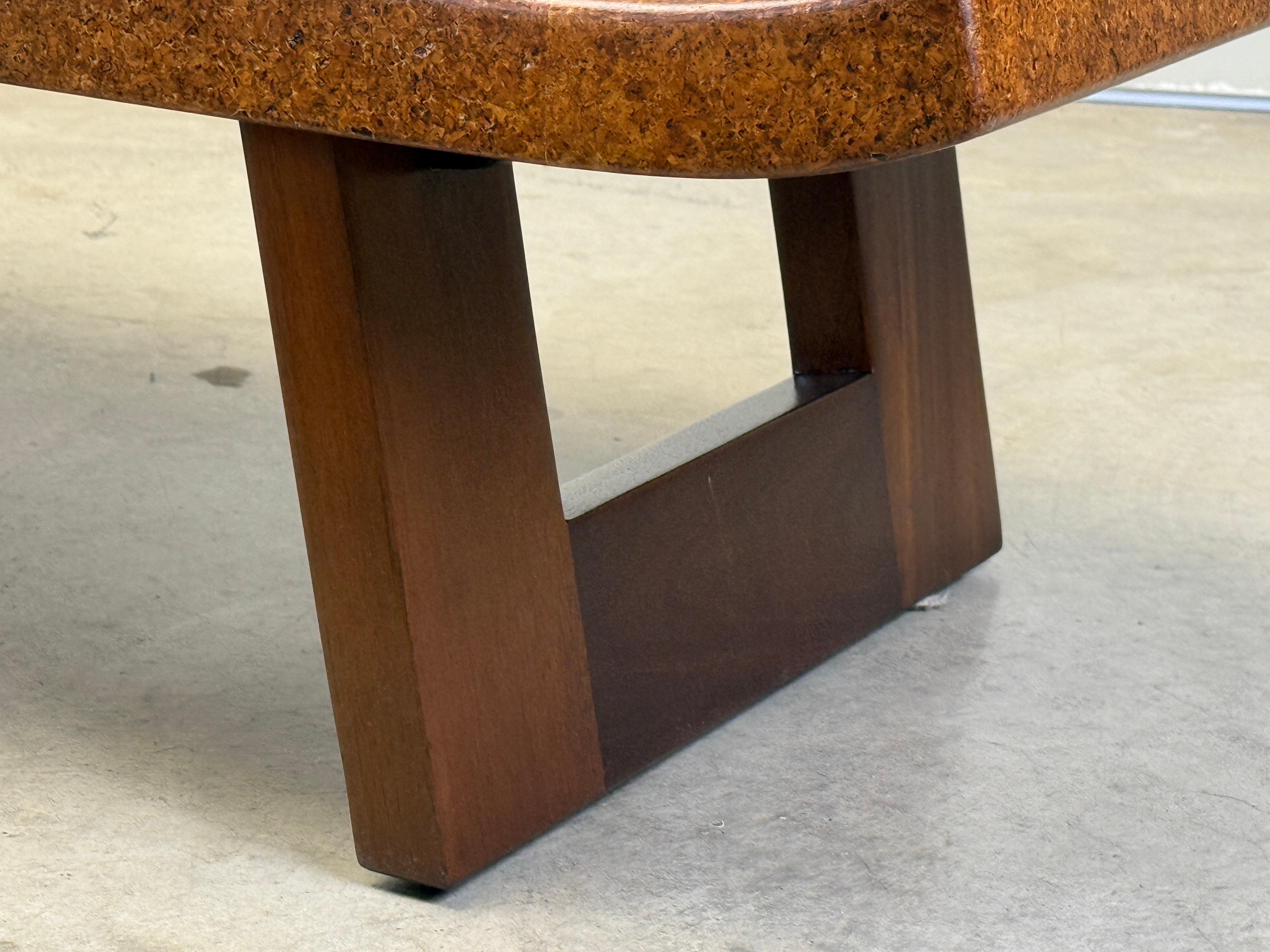 Paul Frankl Korkplatte Bank im Angebot 16