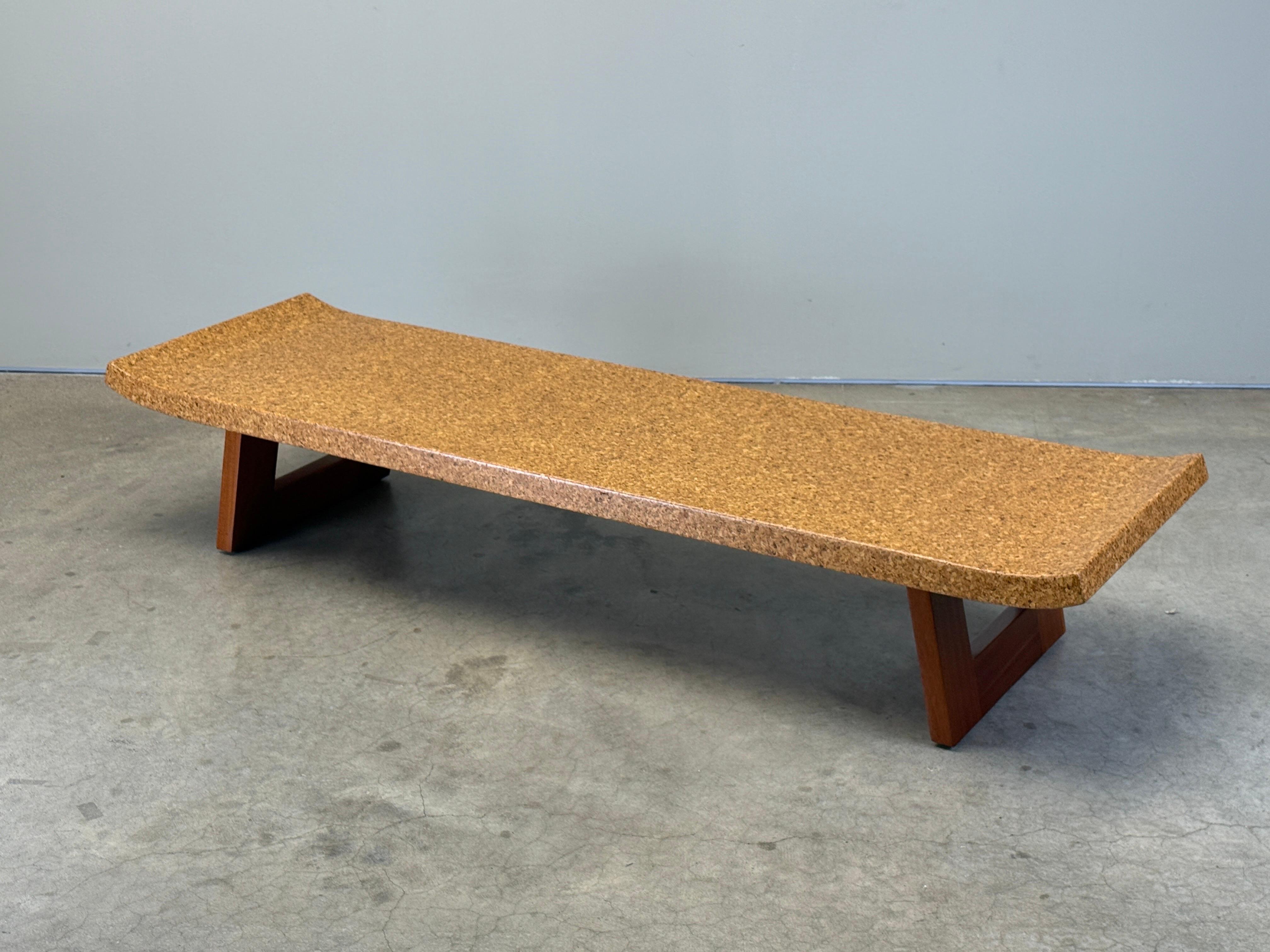 Paul Frankl Korkplatte Bank im Angebot 2