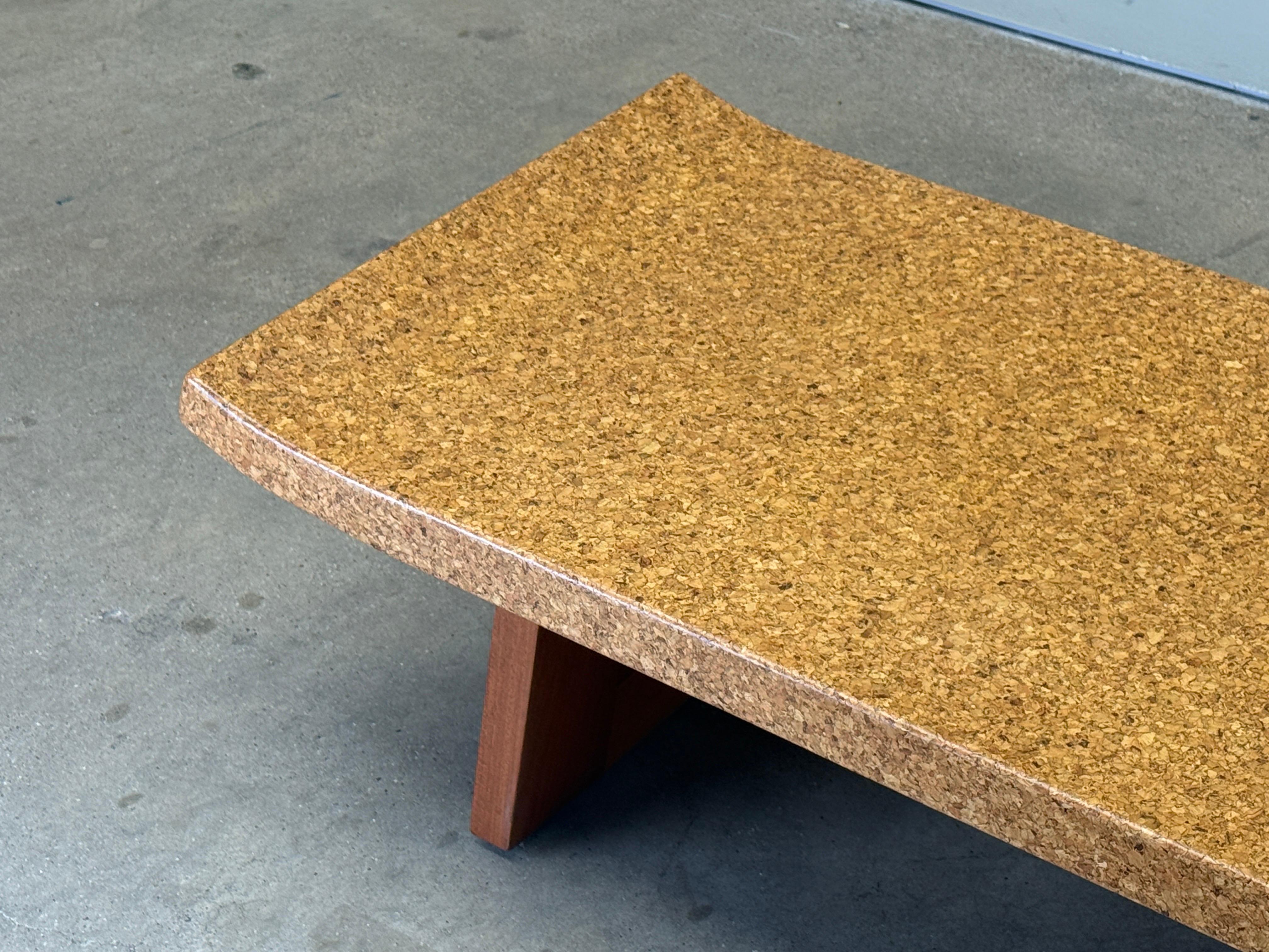 Paul Frankl Korkplatte Bank im Angebot 5