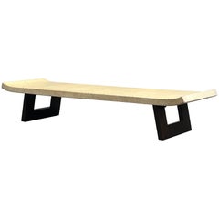 Paul Frankl Cork Top Coffee Table / Bench