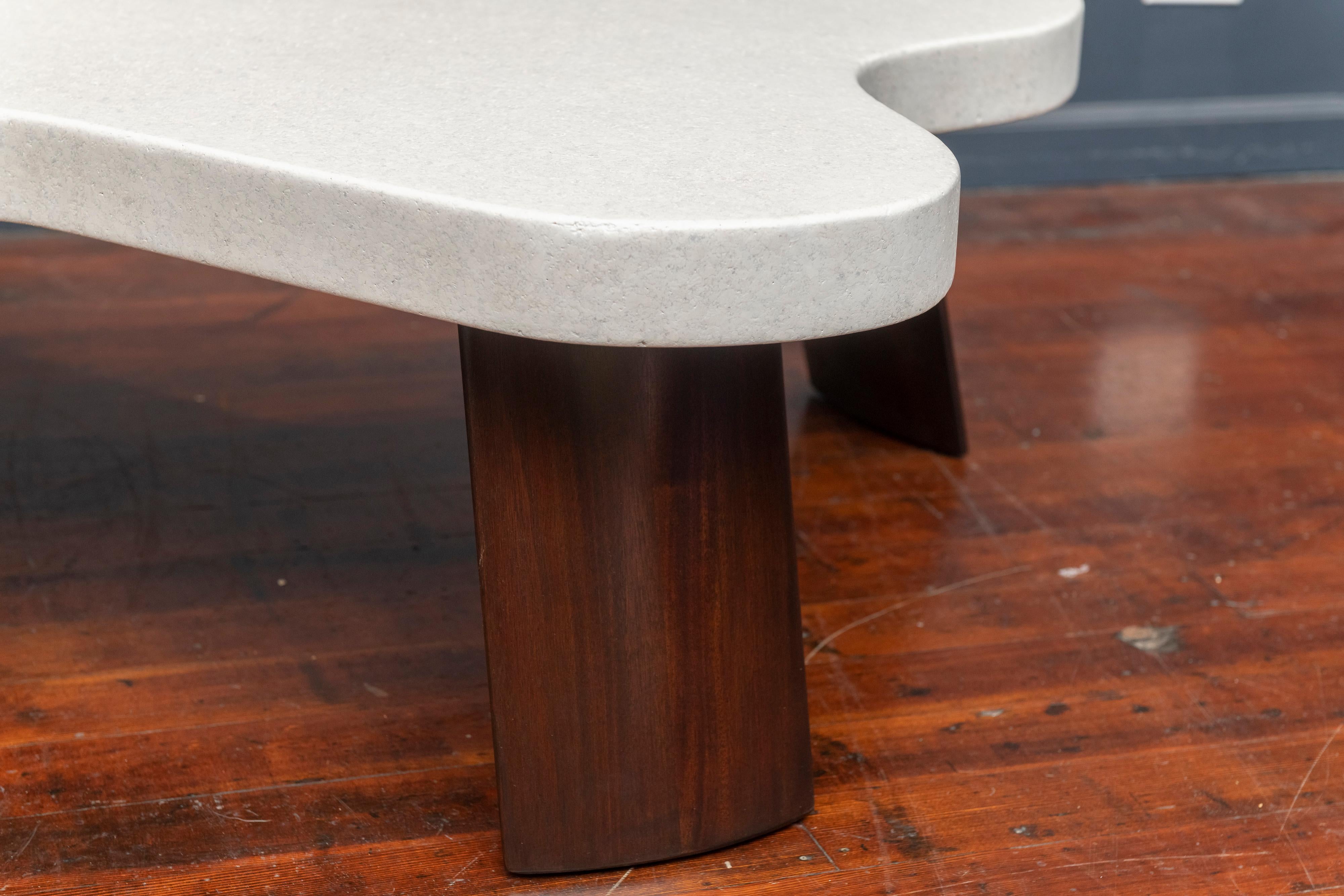 Mid-Century Modern Paul Frankl Cork Top Coffee Table, Model 5505