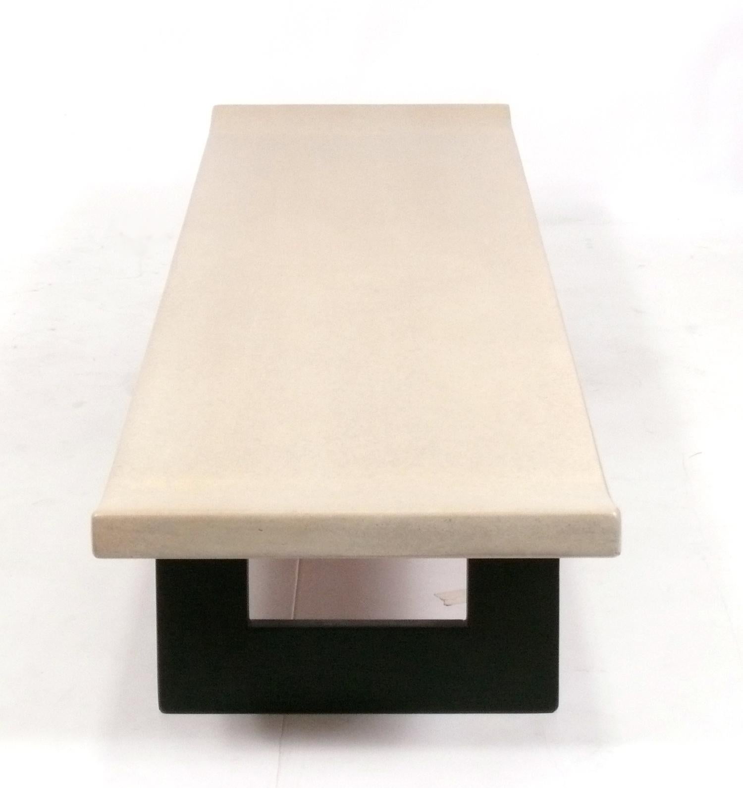 Mid-Century Modern Table basse ou banc en liège Paul Frankl  en vente