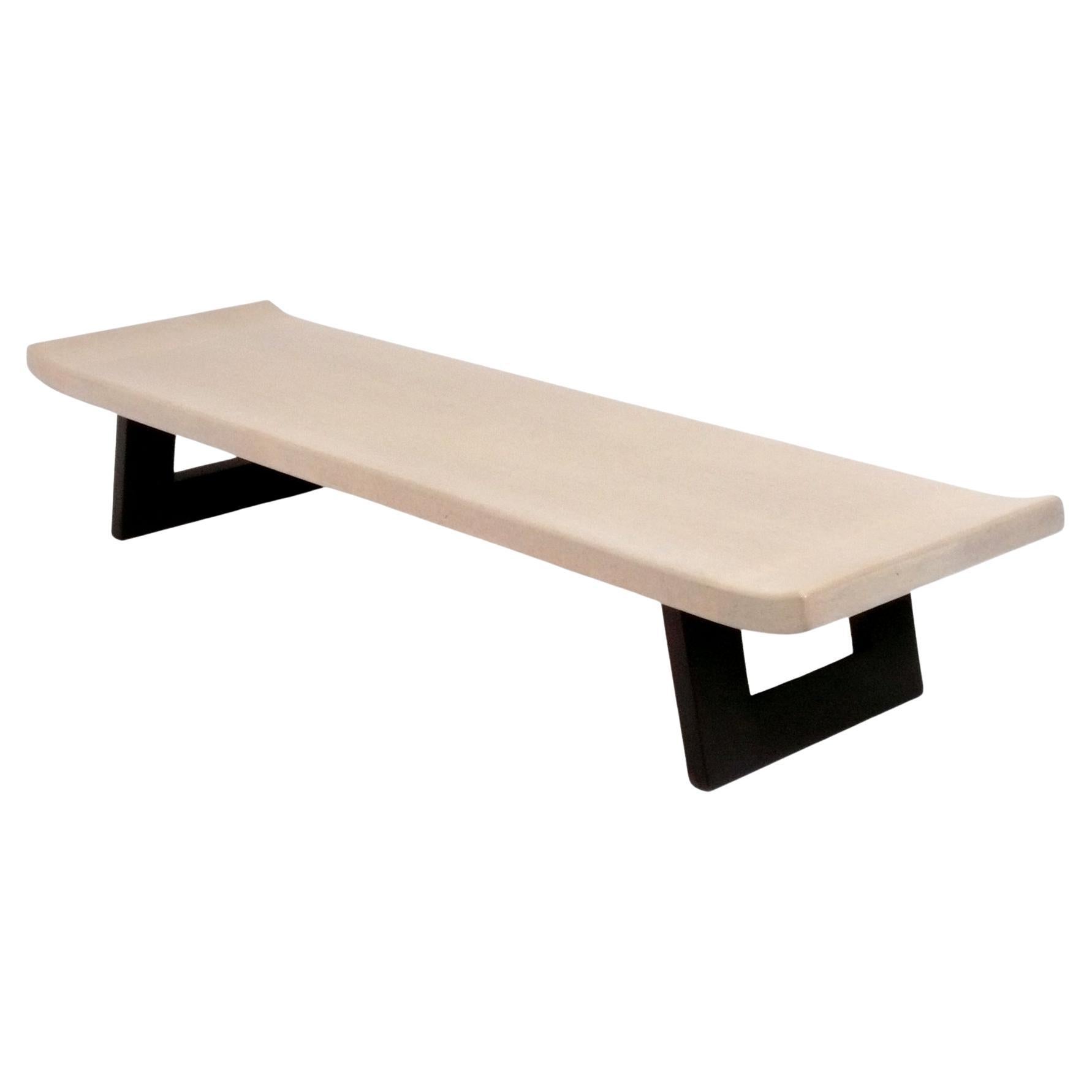 Paul Frankl Cork Top Coffee Table or Bench