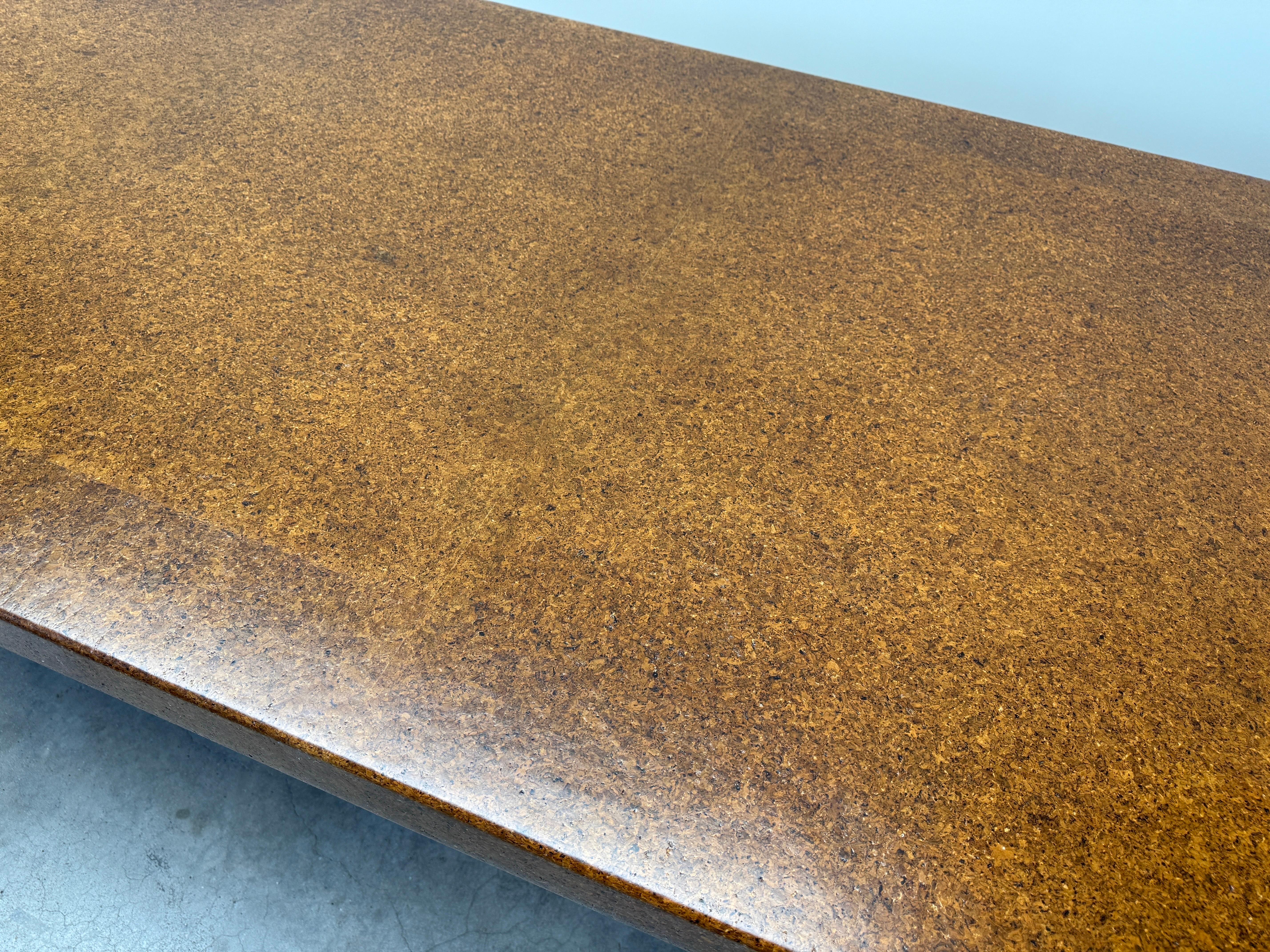 Paul Frankl Cork Top Dining Table For Sale 7