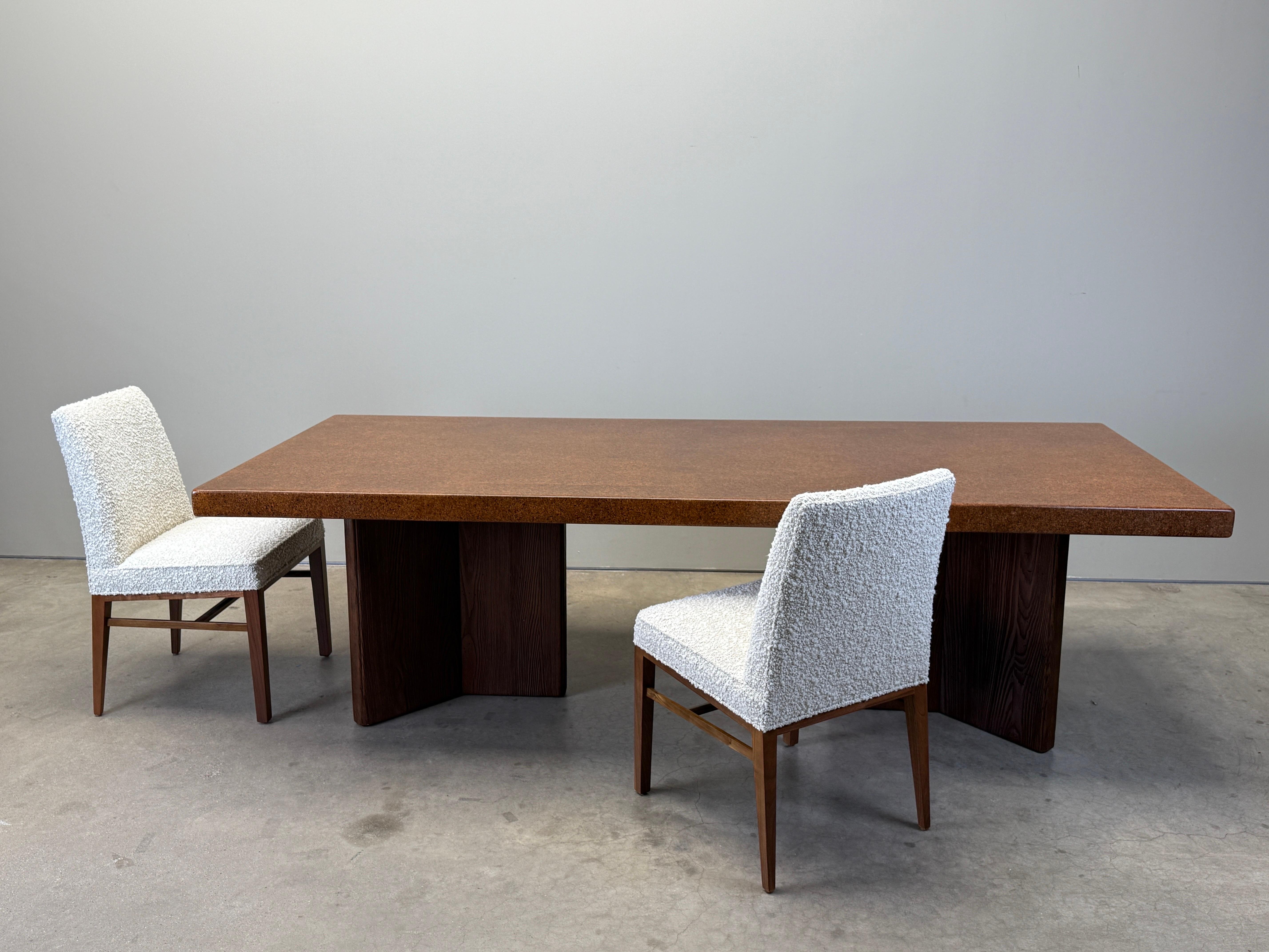 Paul Frankl Cork Top Dining Table For Sale 9