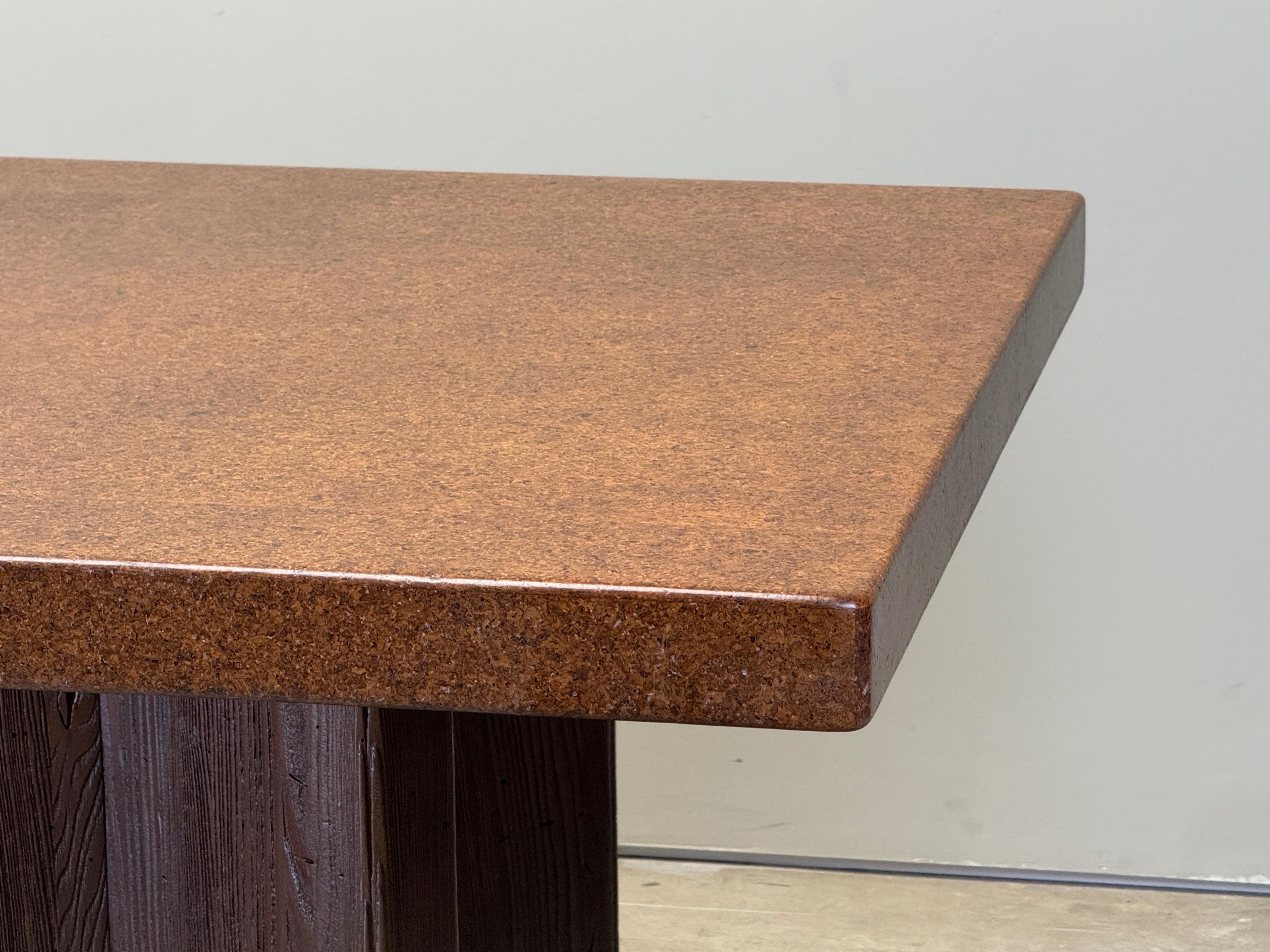 Paul Frankl Cork Top Dining Table For Sale 11