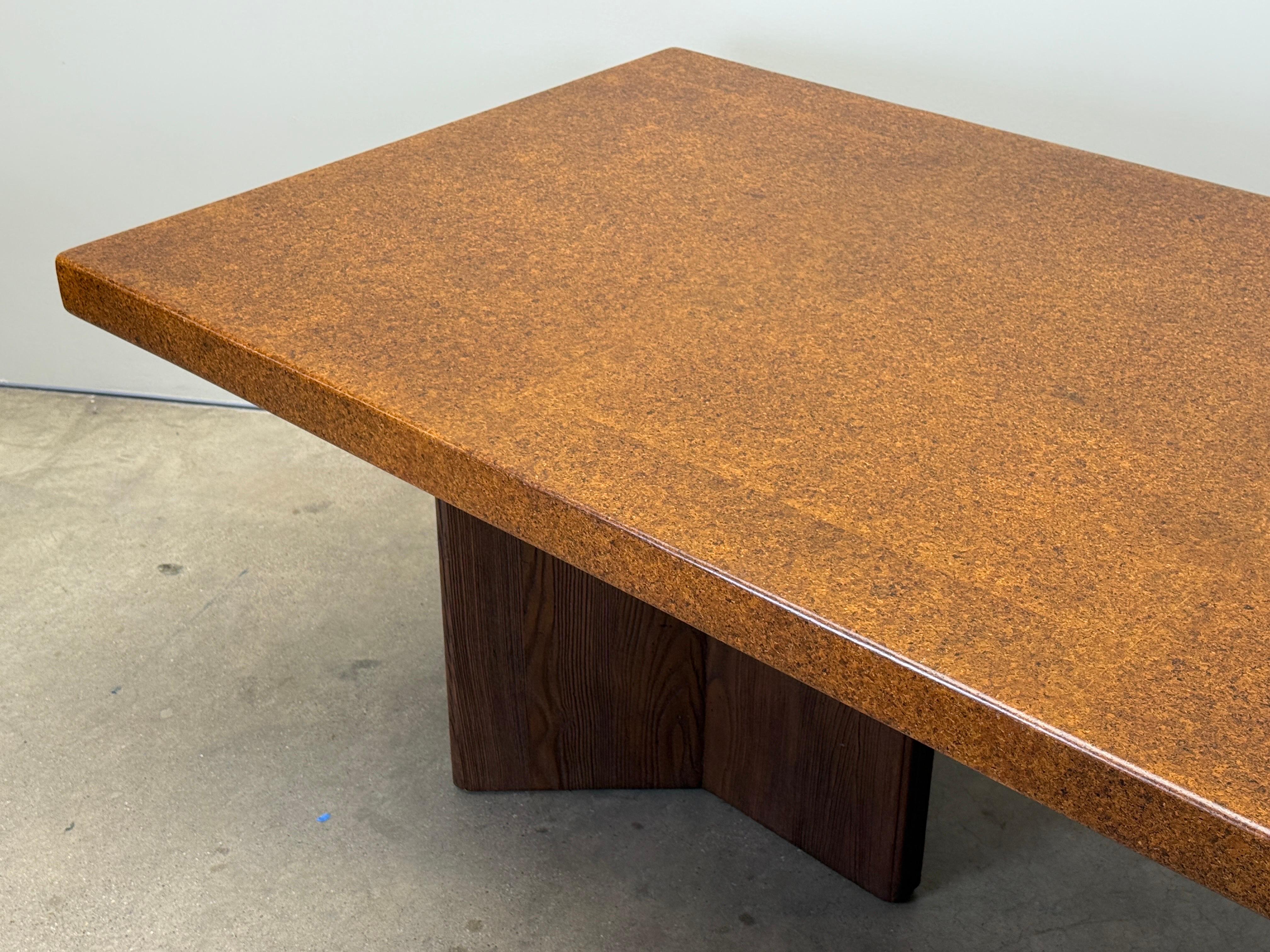 Paul Frankl Cork Top Dining Table For Sale 15