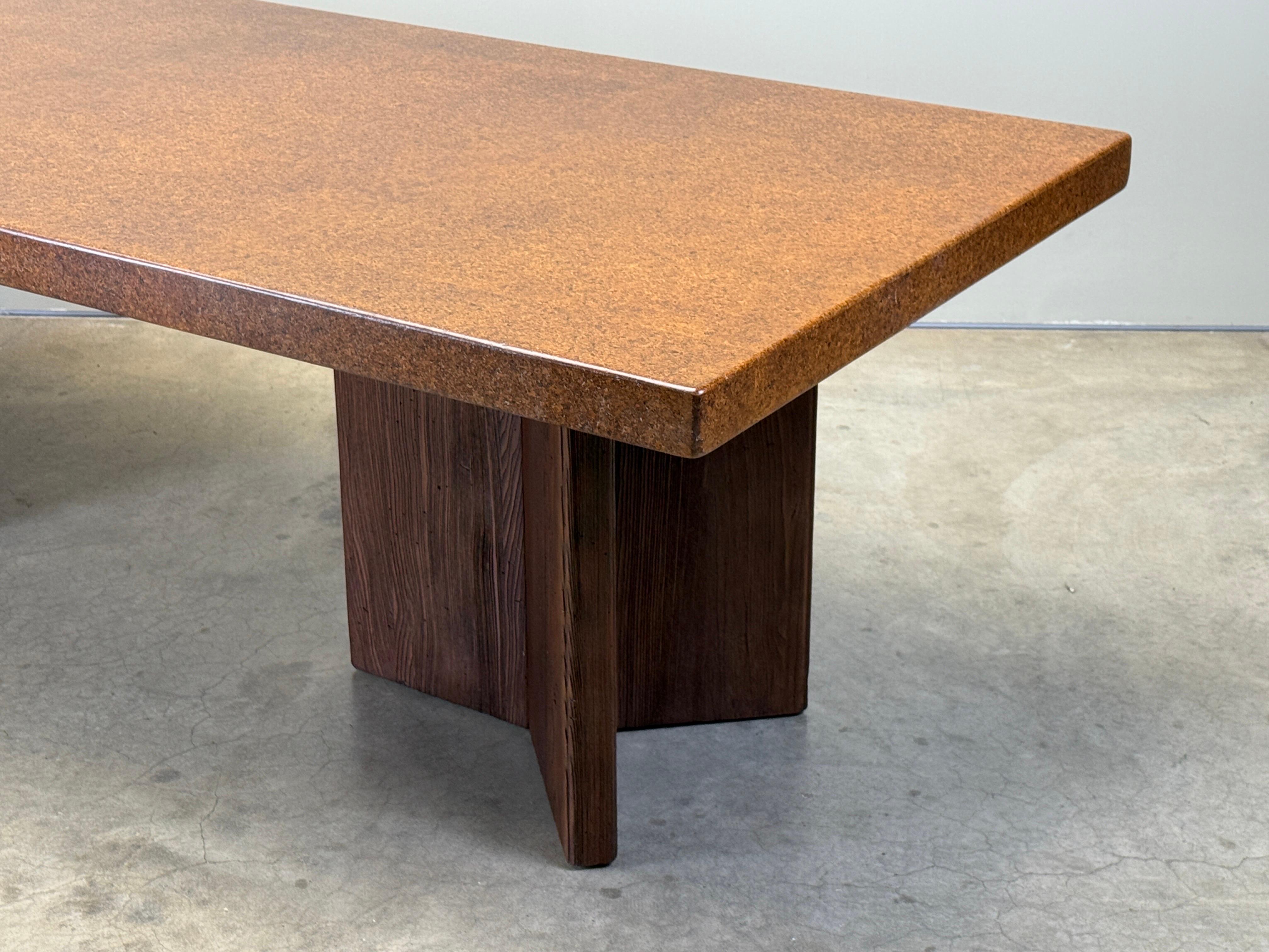 Paul Frankl Cork Top Dining Table For Sale 16