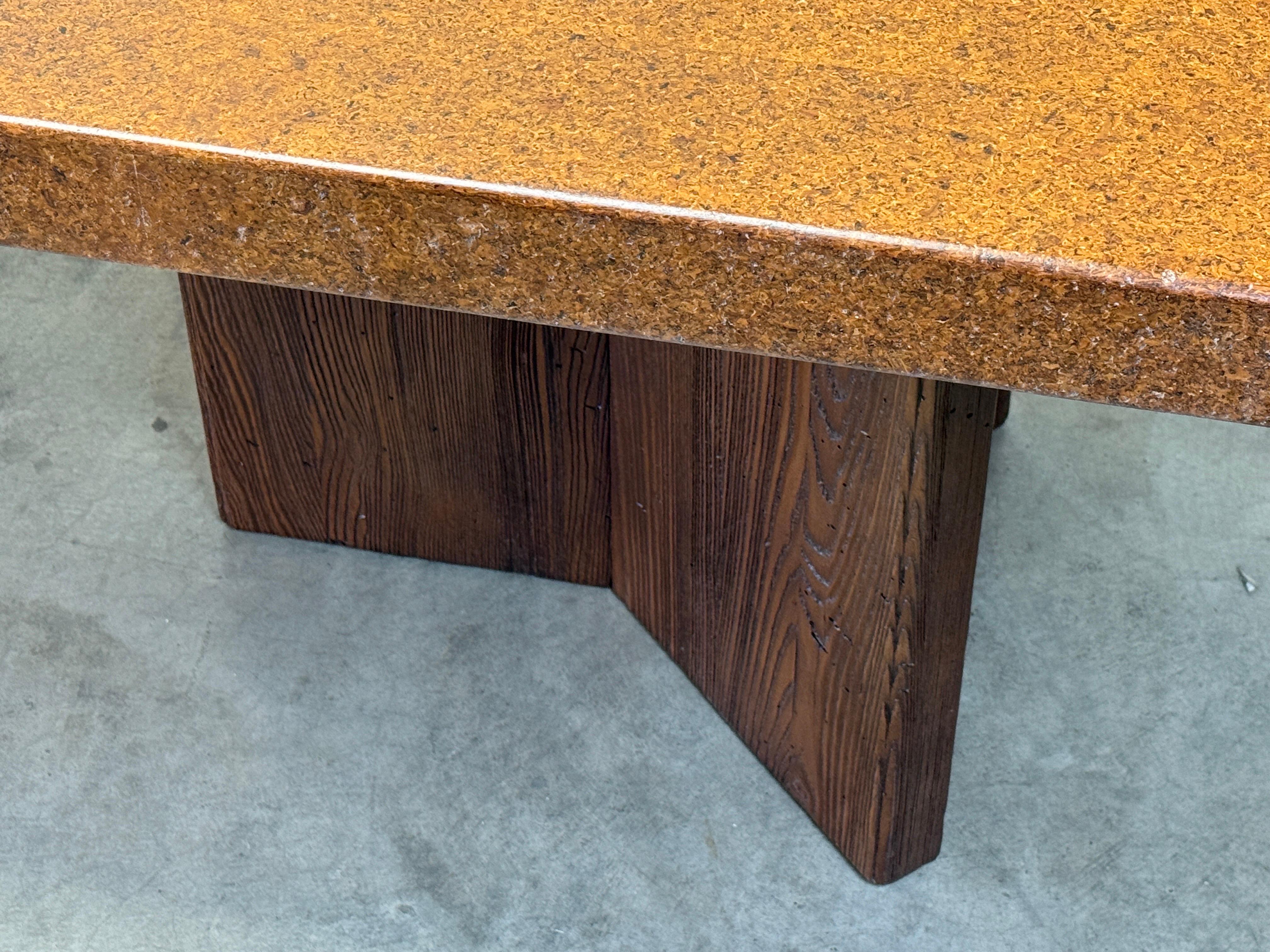 Paul Frankl Cork Top Dining Table For Sale 2