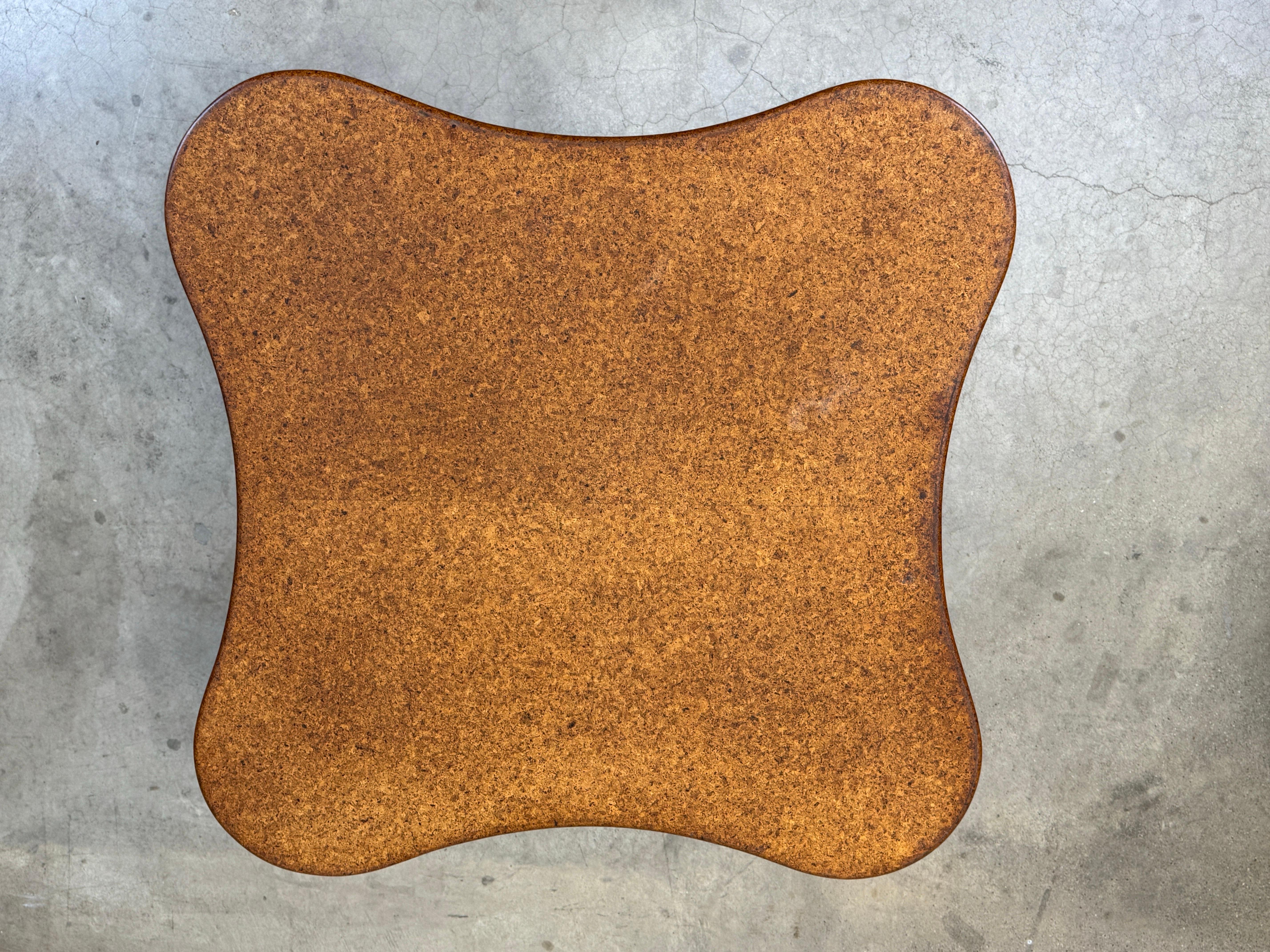 Paul Frankl Cork Top Game Table For Sale 10