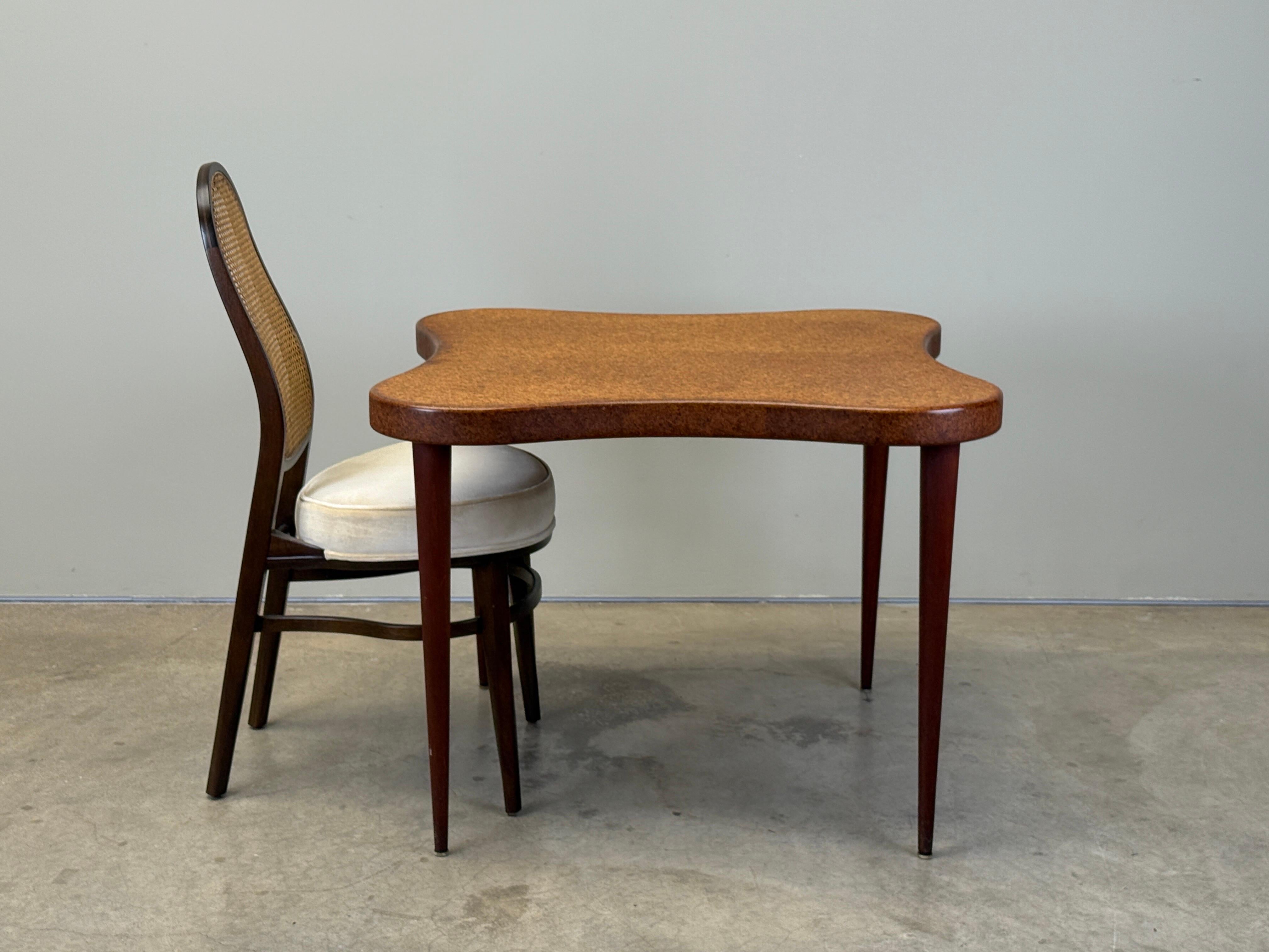 Paul Frankl Cork Top Game Table For Sale 13