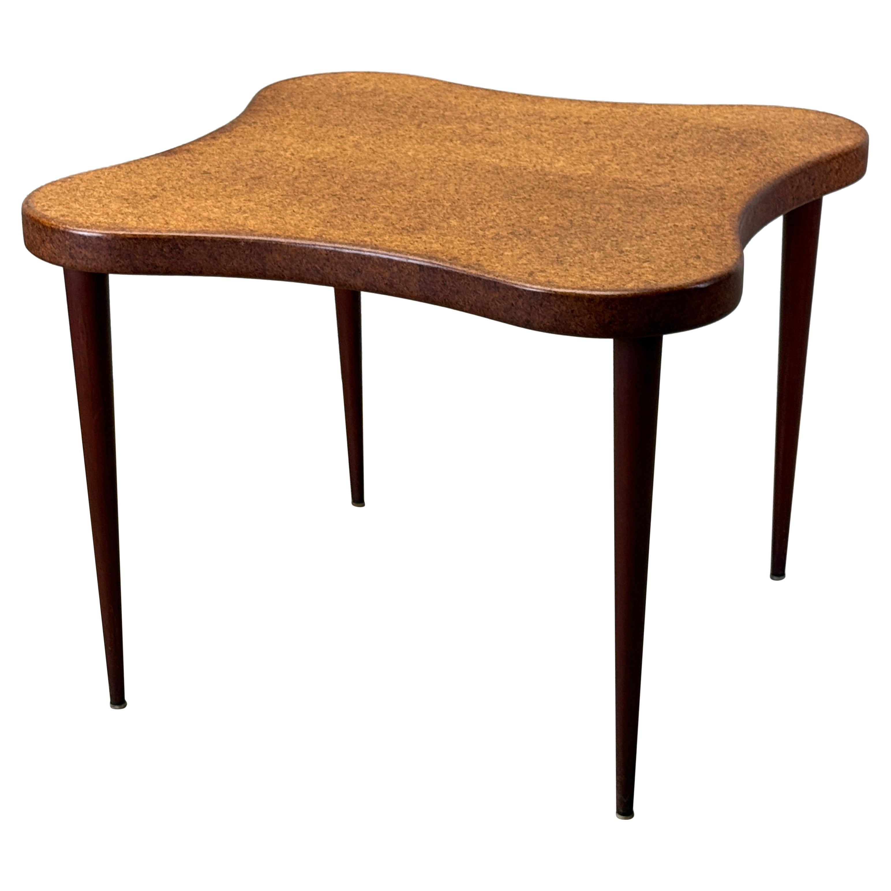 Paul Frankl Cork Top Game Table For Sale