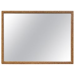Specchio da parete in sughero Paul Frankl per Johnson Furniture Co.
