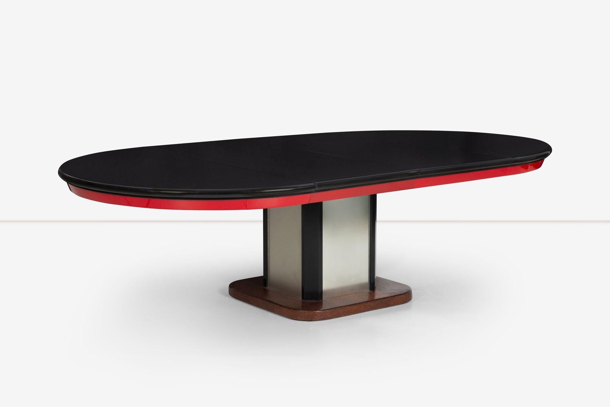Art Deco Paul Frankl Custom Dining Table For Sale