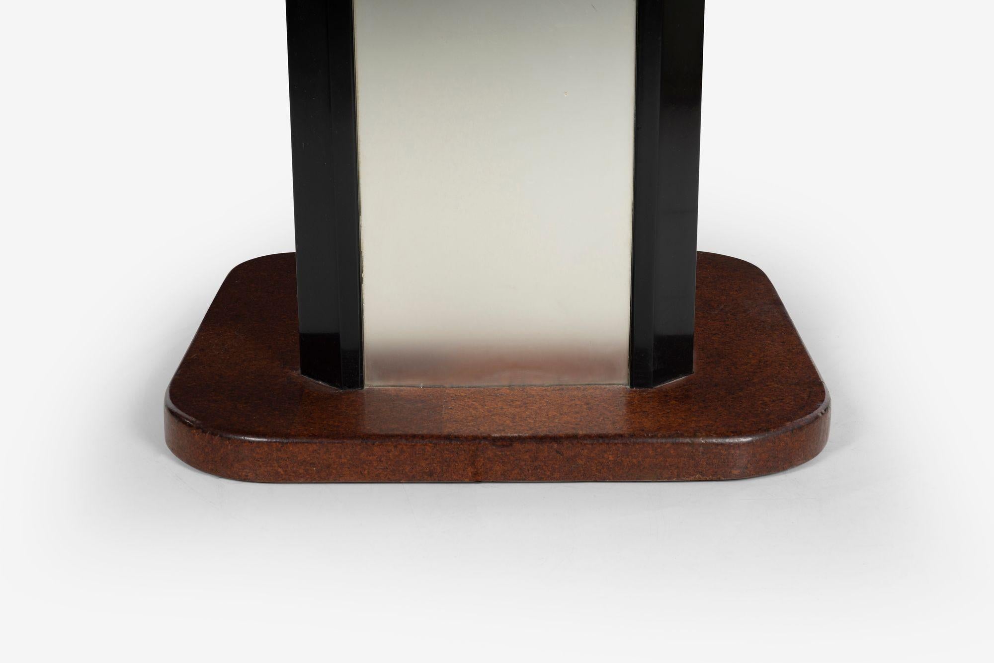 Glass Paul Frankl Custom Dining Table For Sale
