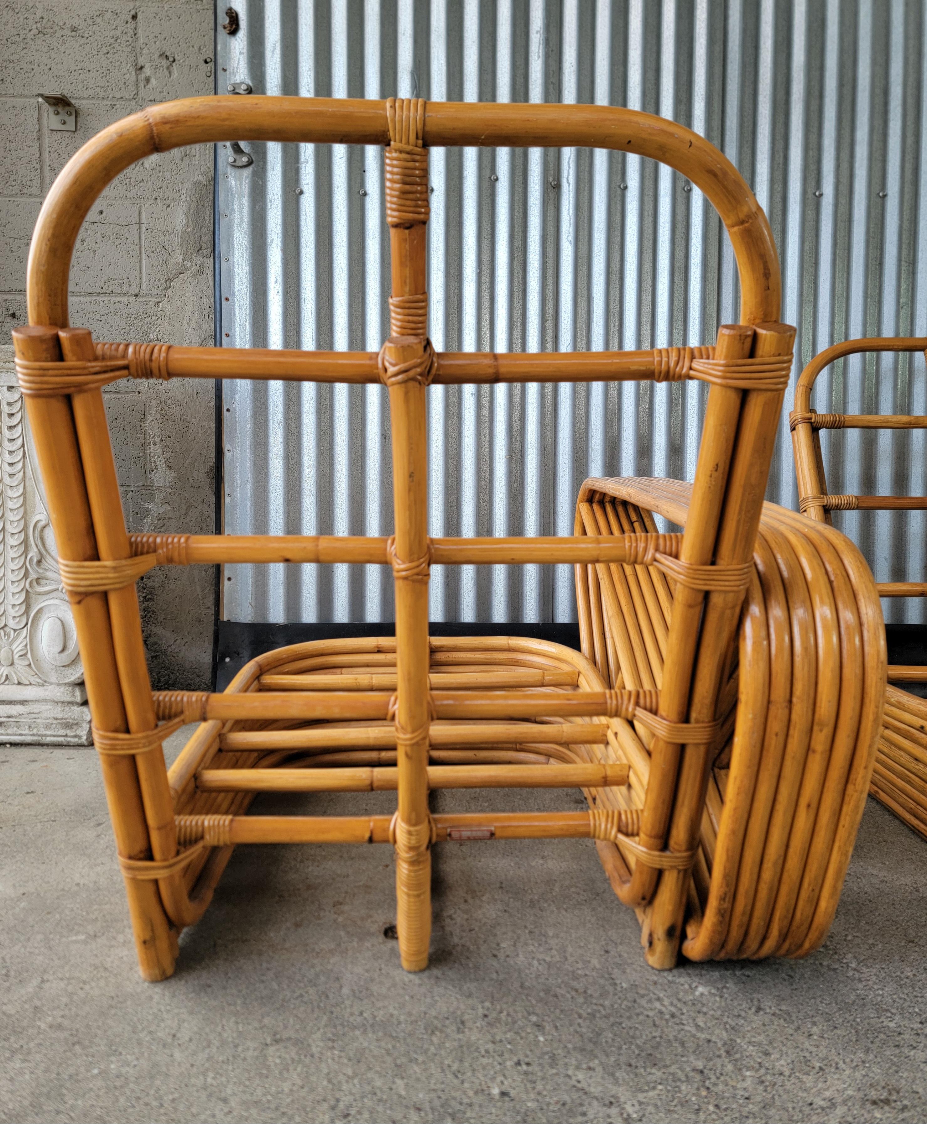 Paul Frankl Design Bamboo Sofa 5