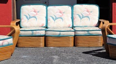 Ensemble de meubles en rotin Paul Frankl