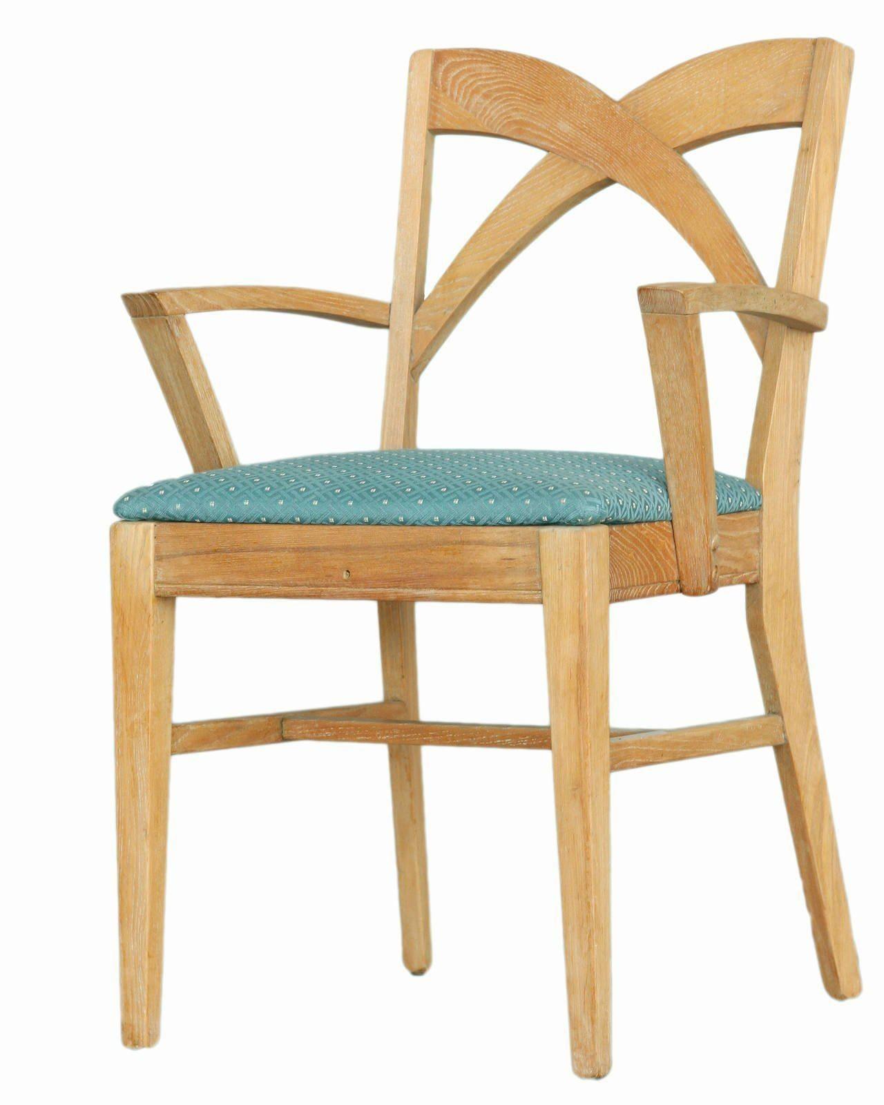 Legno Sedie da pranzo Paul Frankl per Brown Saltman - Set di 10 in vendita