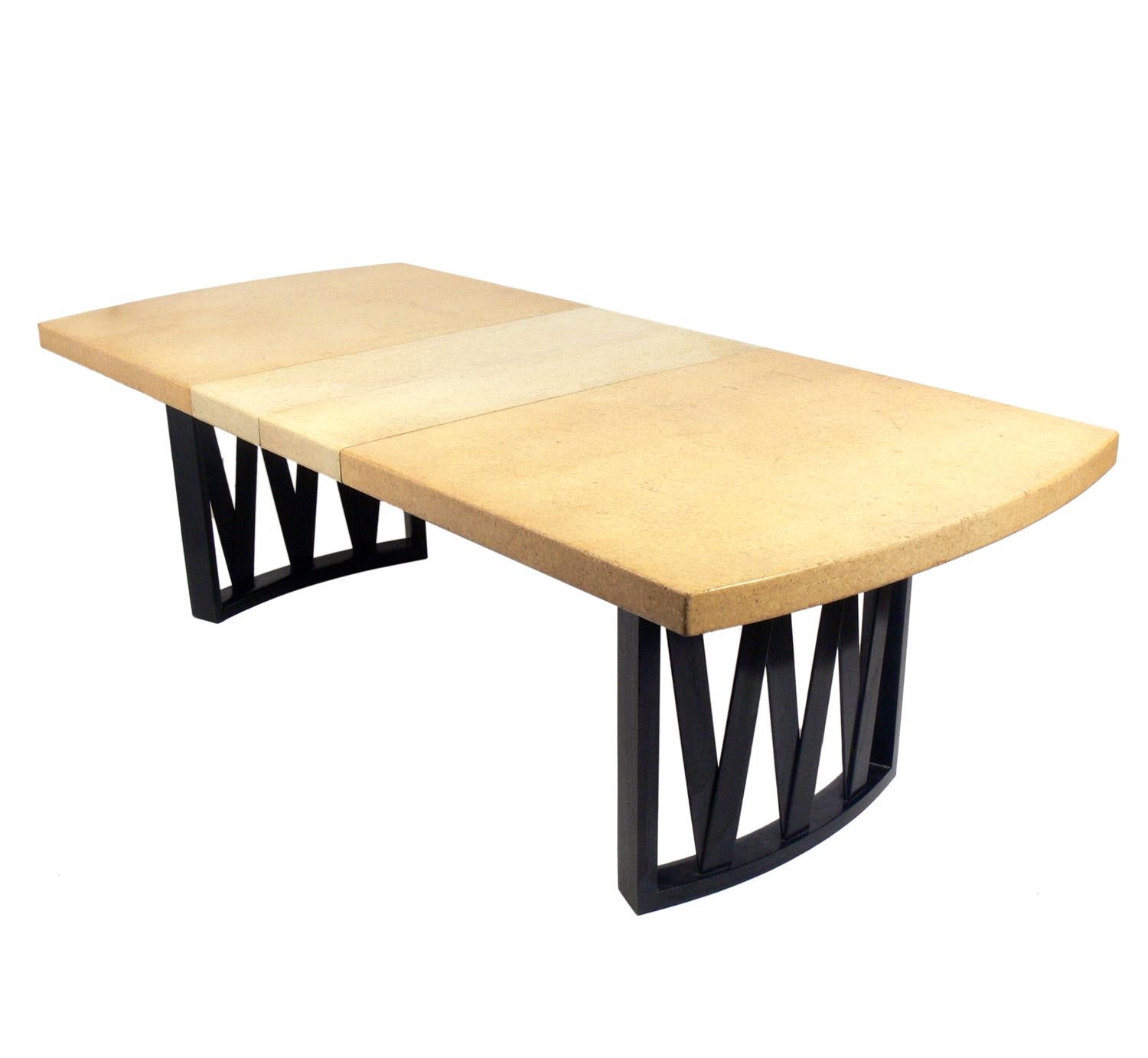 Mid-Century Modern Table de salle à manger Paul Frankl en vente