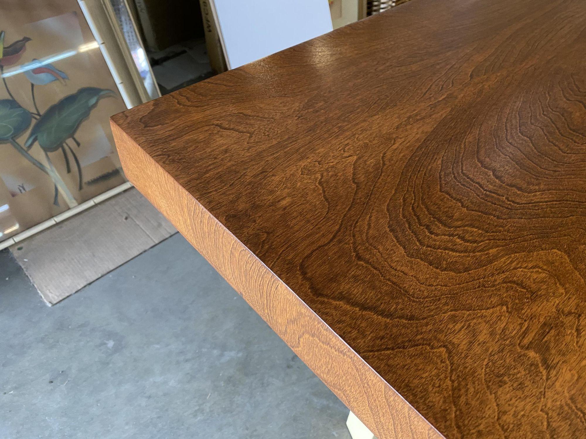 Paul Frankl Dining Table with Architectural Base For Sale 2
