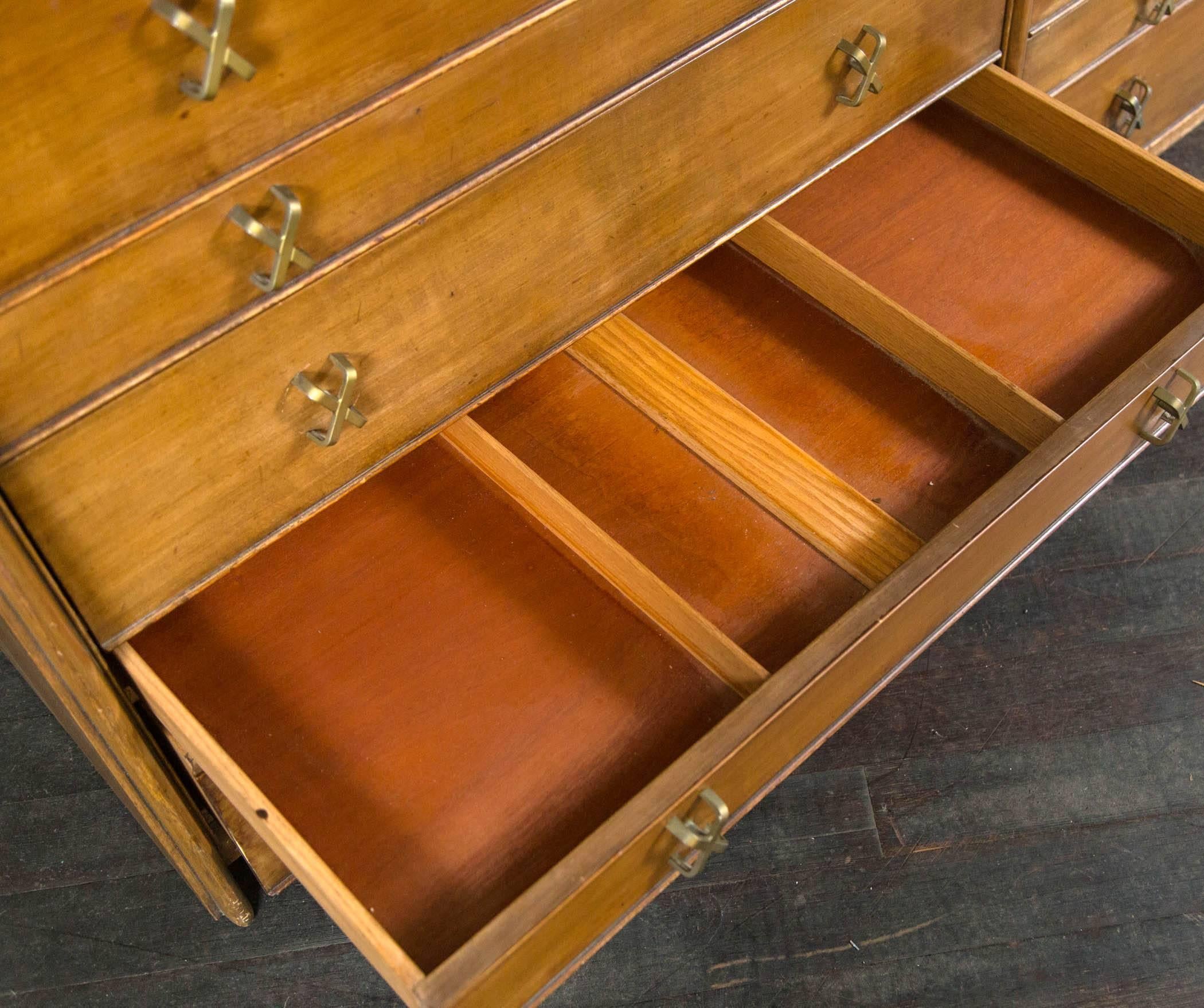 Mid-20th Century Paul Frankl Double Low Chest, Midcentury