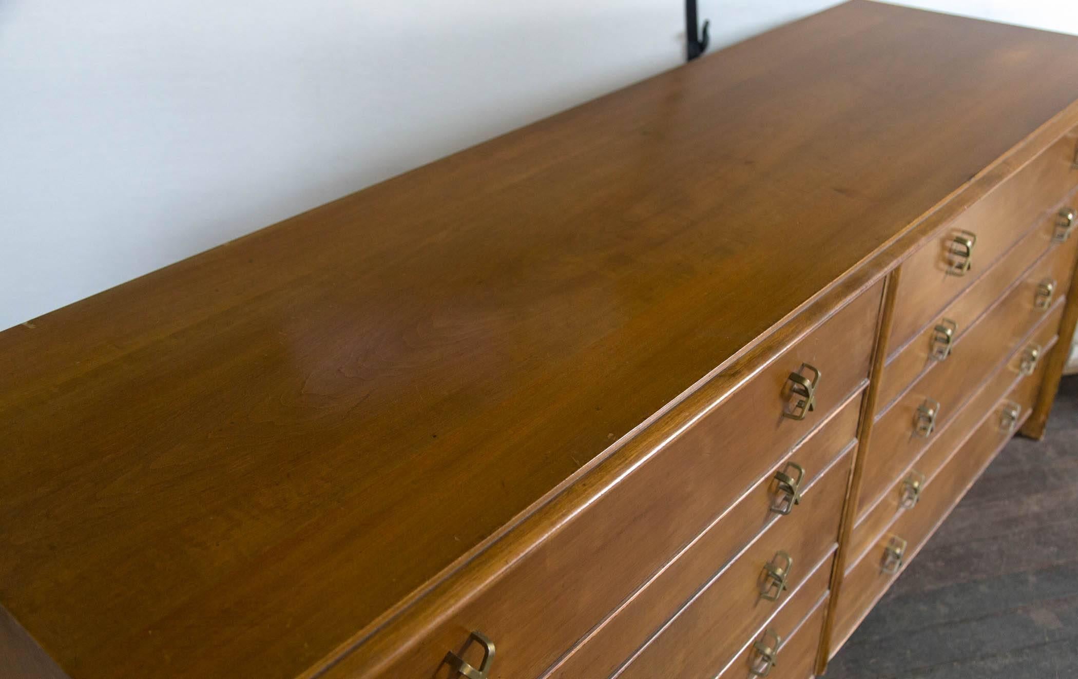 Paul Frankl Double Low Chest, Midcentury 2