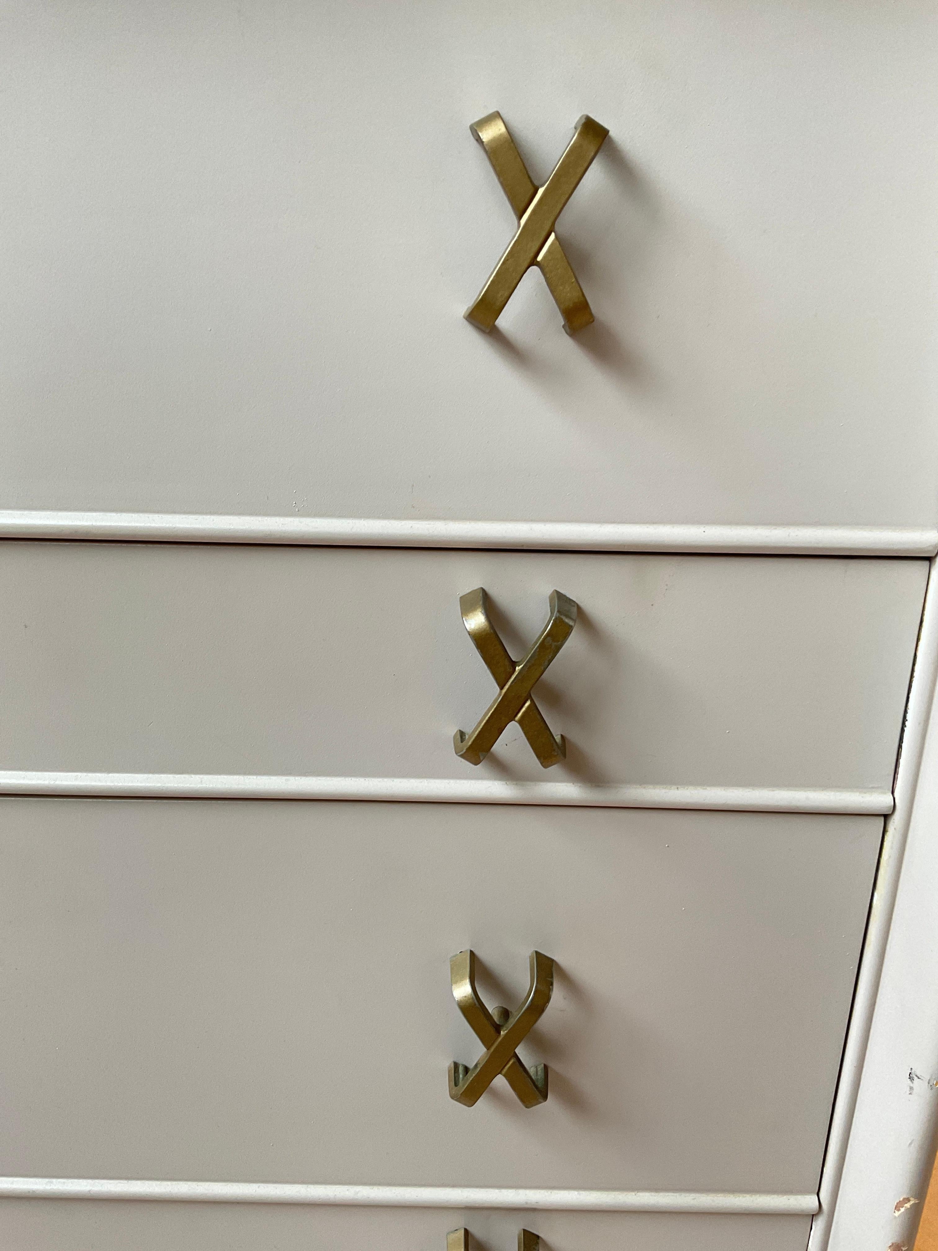 Paul Frankl Dresser With X Hardware For Sale 2