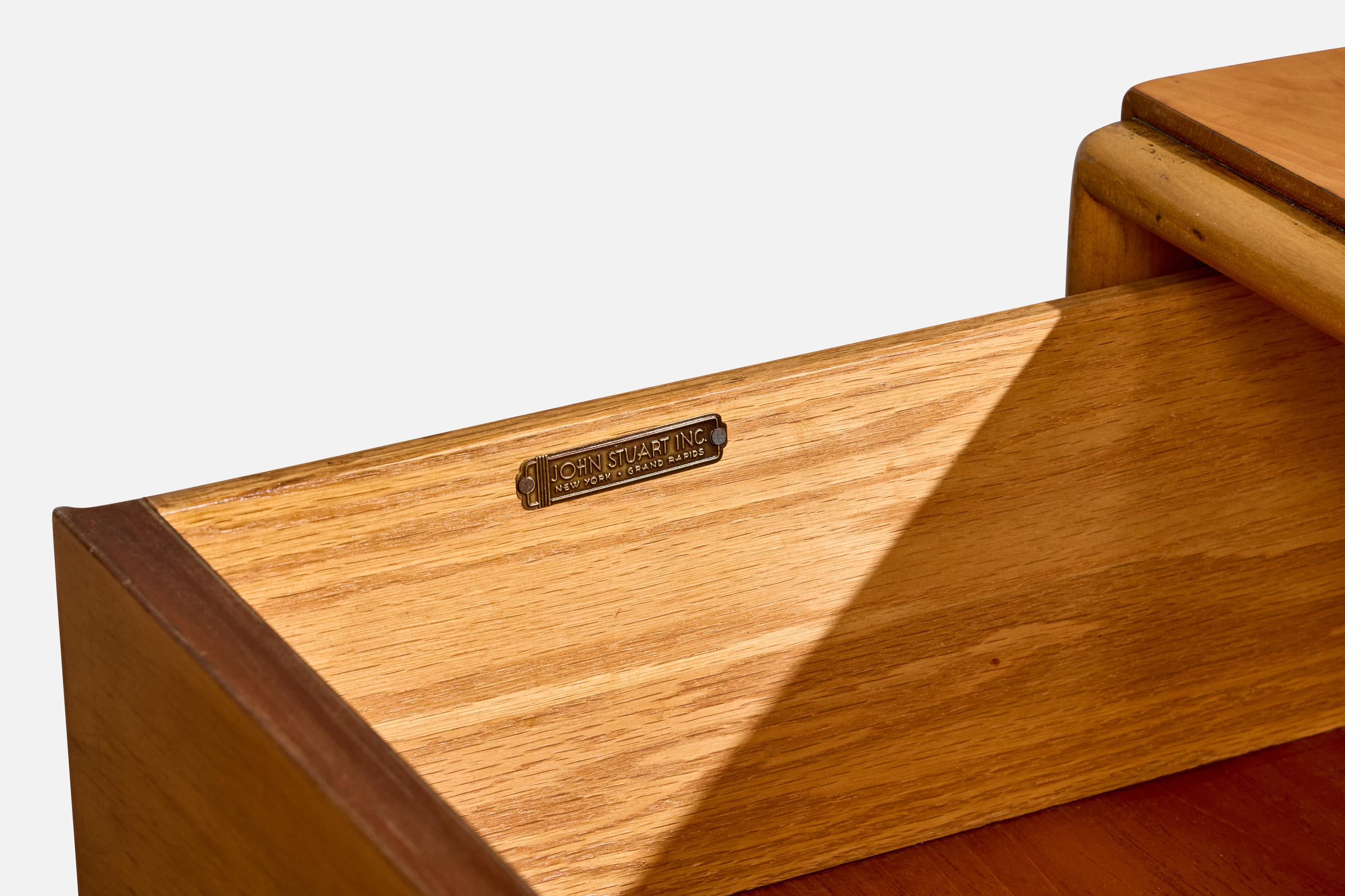 Paul Frankl, Dresser, Wood, Brass, USA, 1950s im Angebot 4