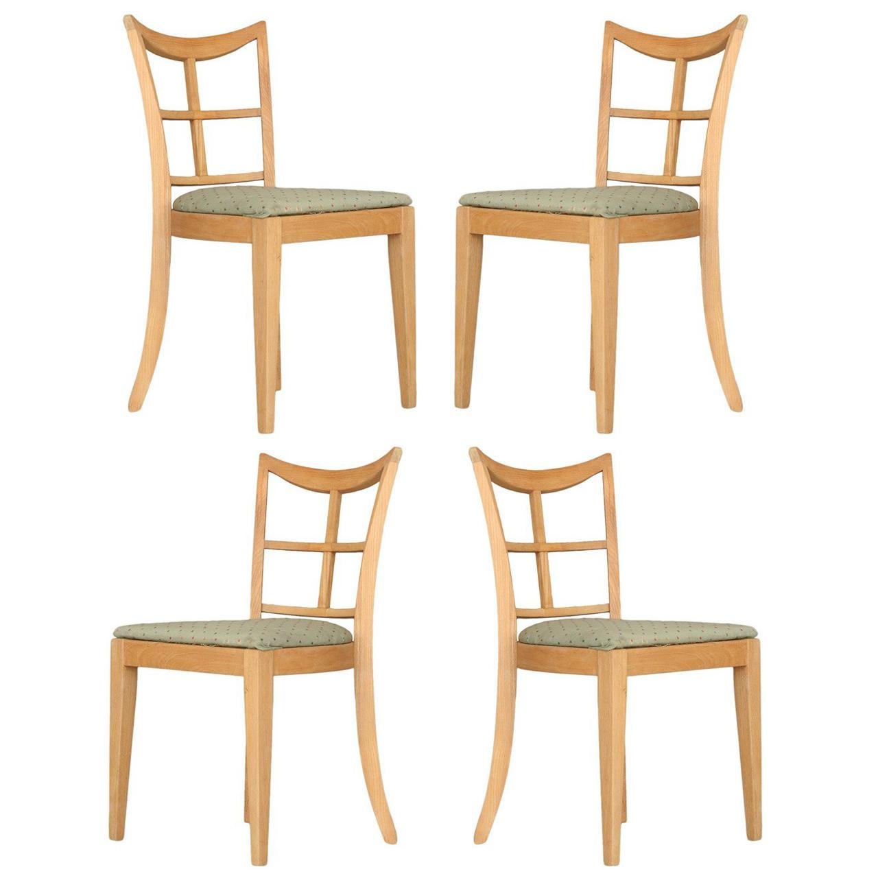 Paul Frankl for Brown Saltman Dining Chair, Set of Four
