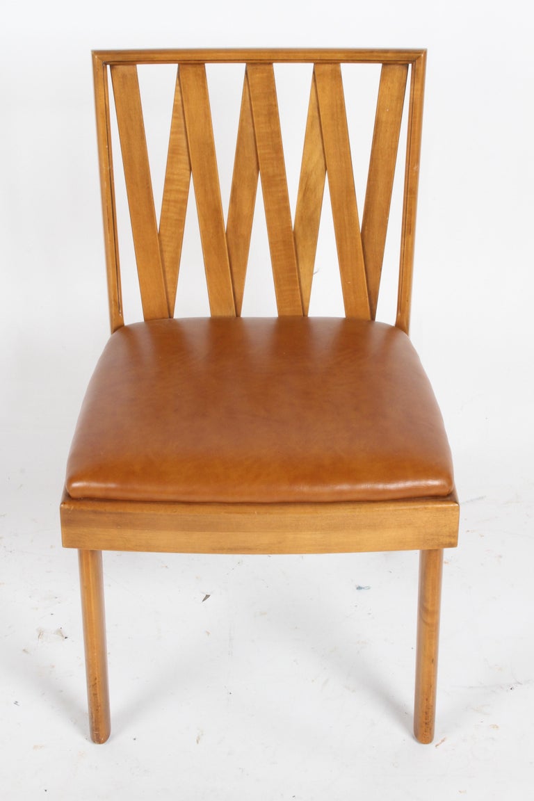 Mid-Century Modern Paul Frankl for Johnson Dining or Desk Chair For Sale