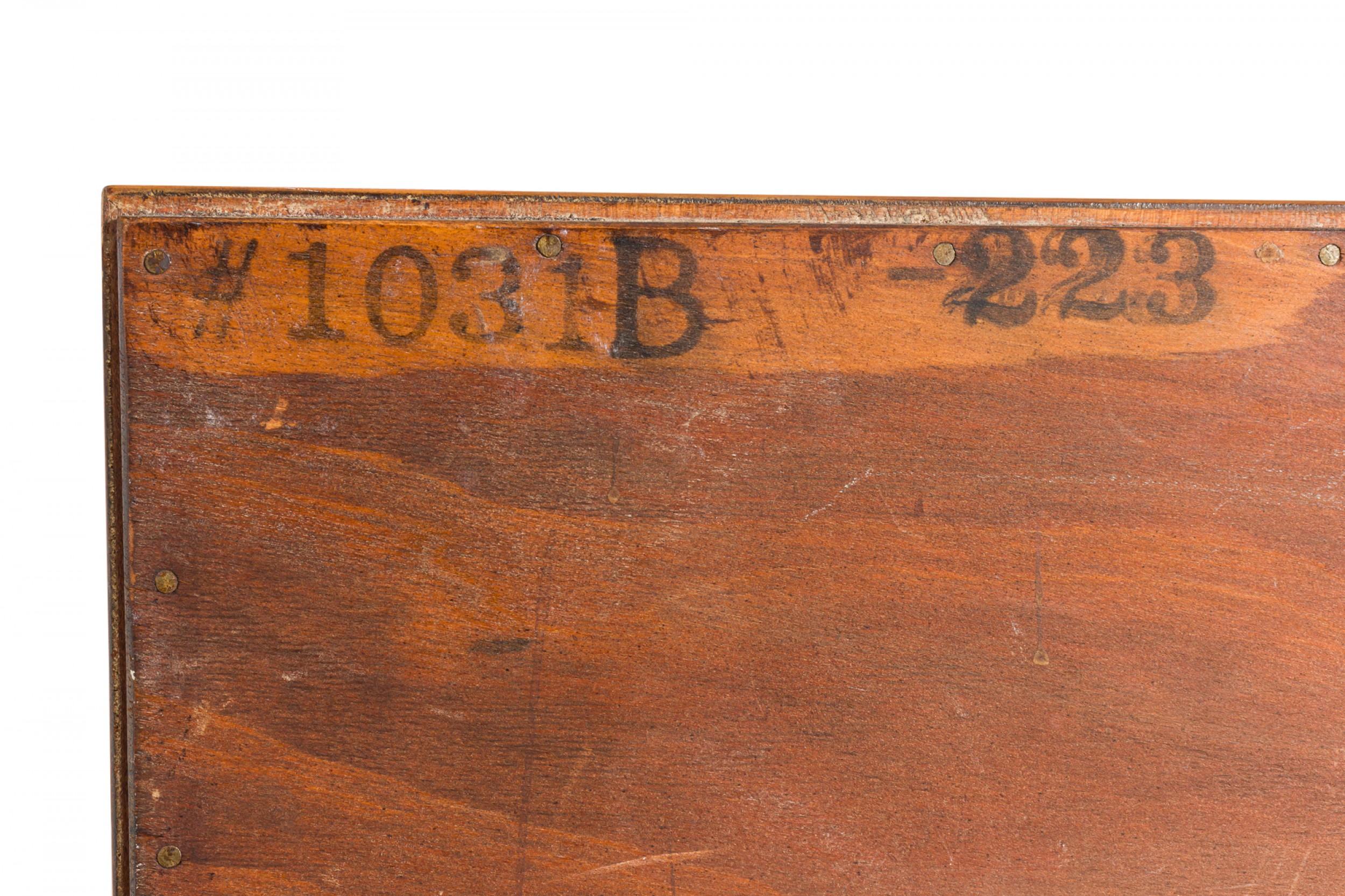 Paul Frankl for Johnson Furniture Co. Mid-Century Walnut Ten Drawer Low Chest 6