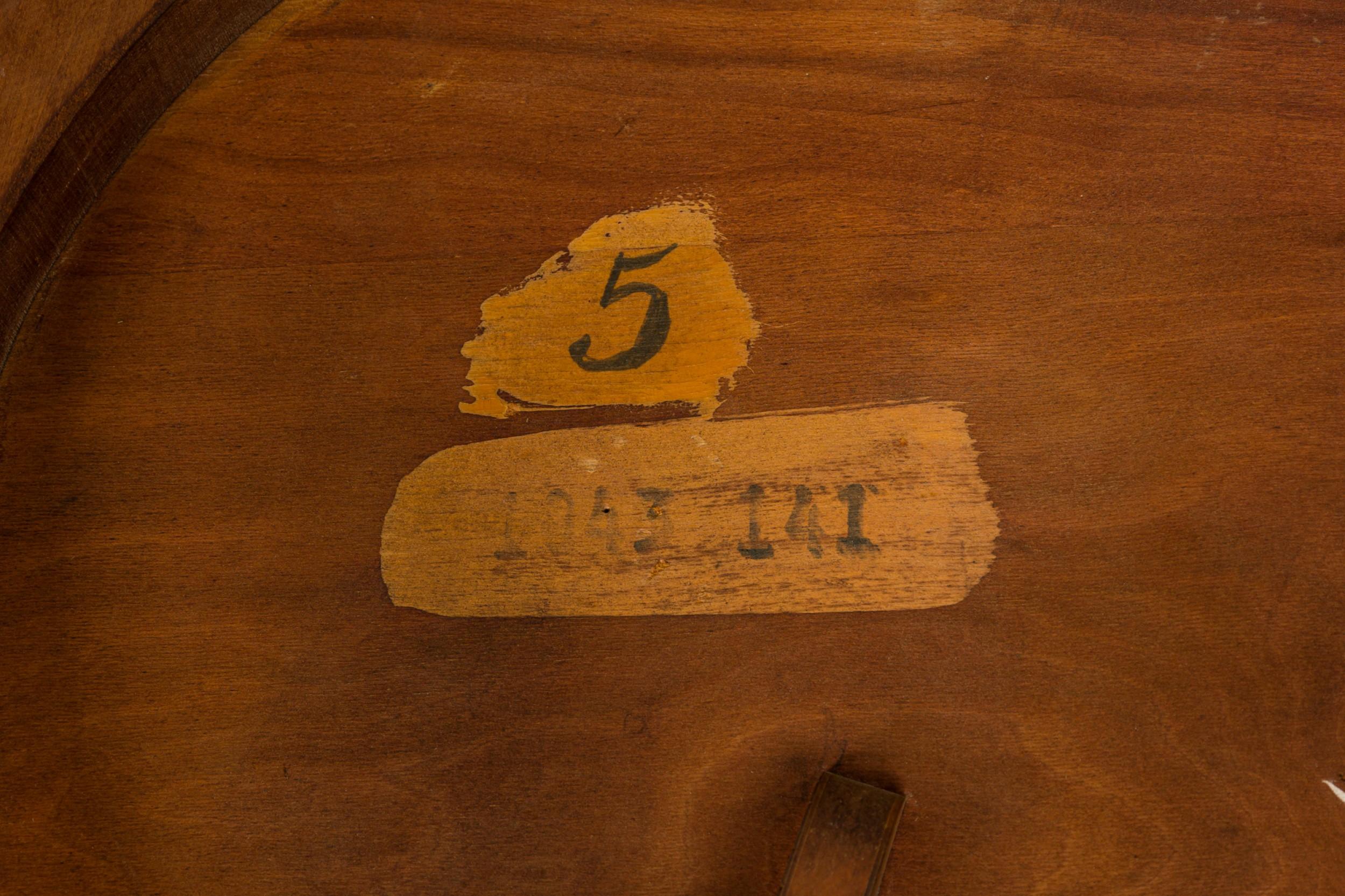 Paul Frankl für Johnson Furniture Company  Pallet'' Holz-Schreibtisch im Angebot 8