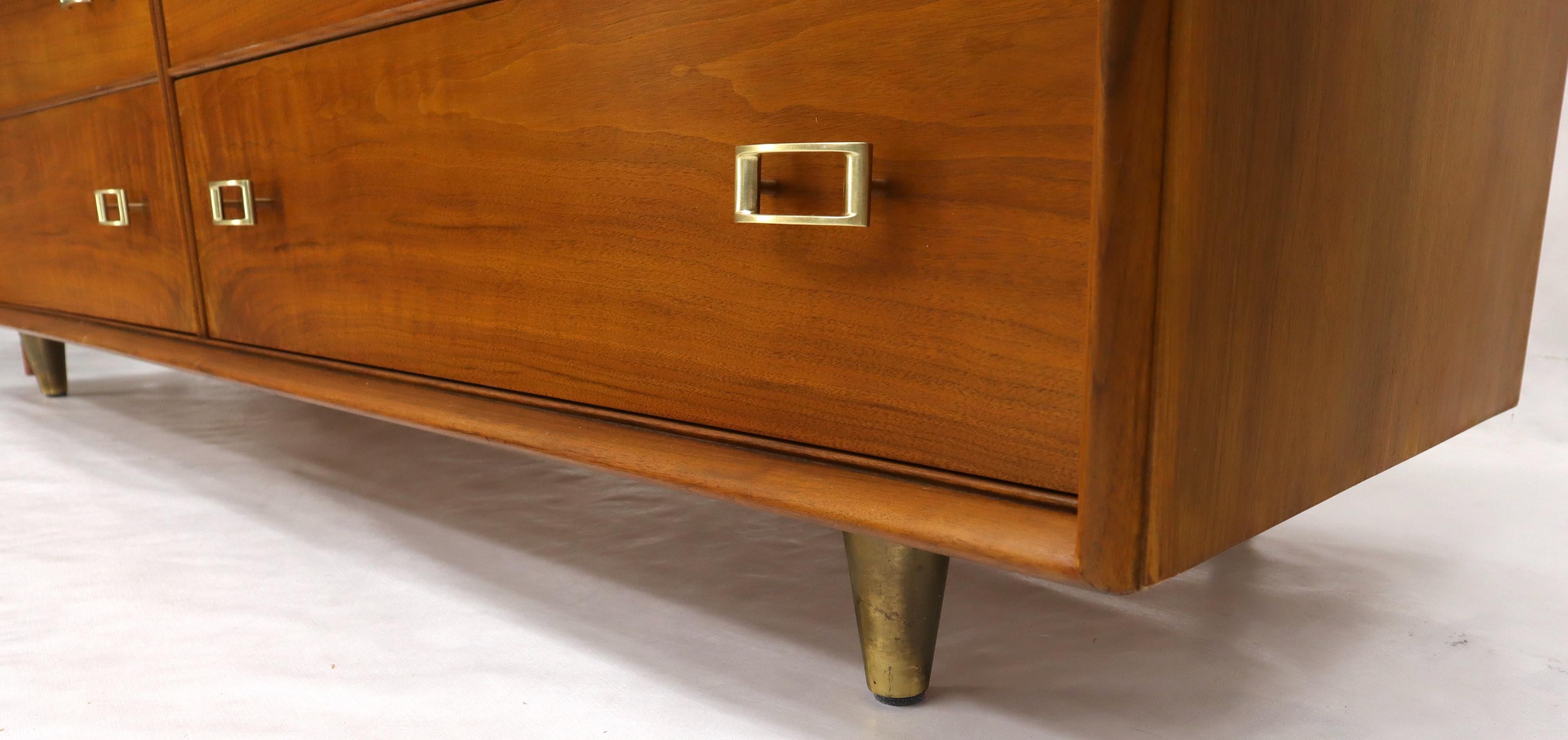 Paul Frankl for Johnson Furniture Eight Drawers Long Dresser Credenza 1