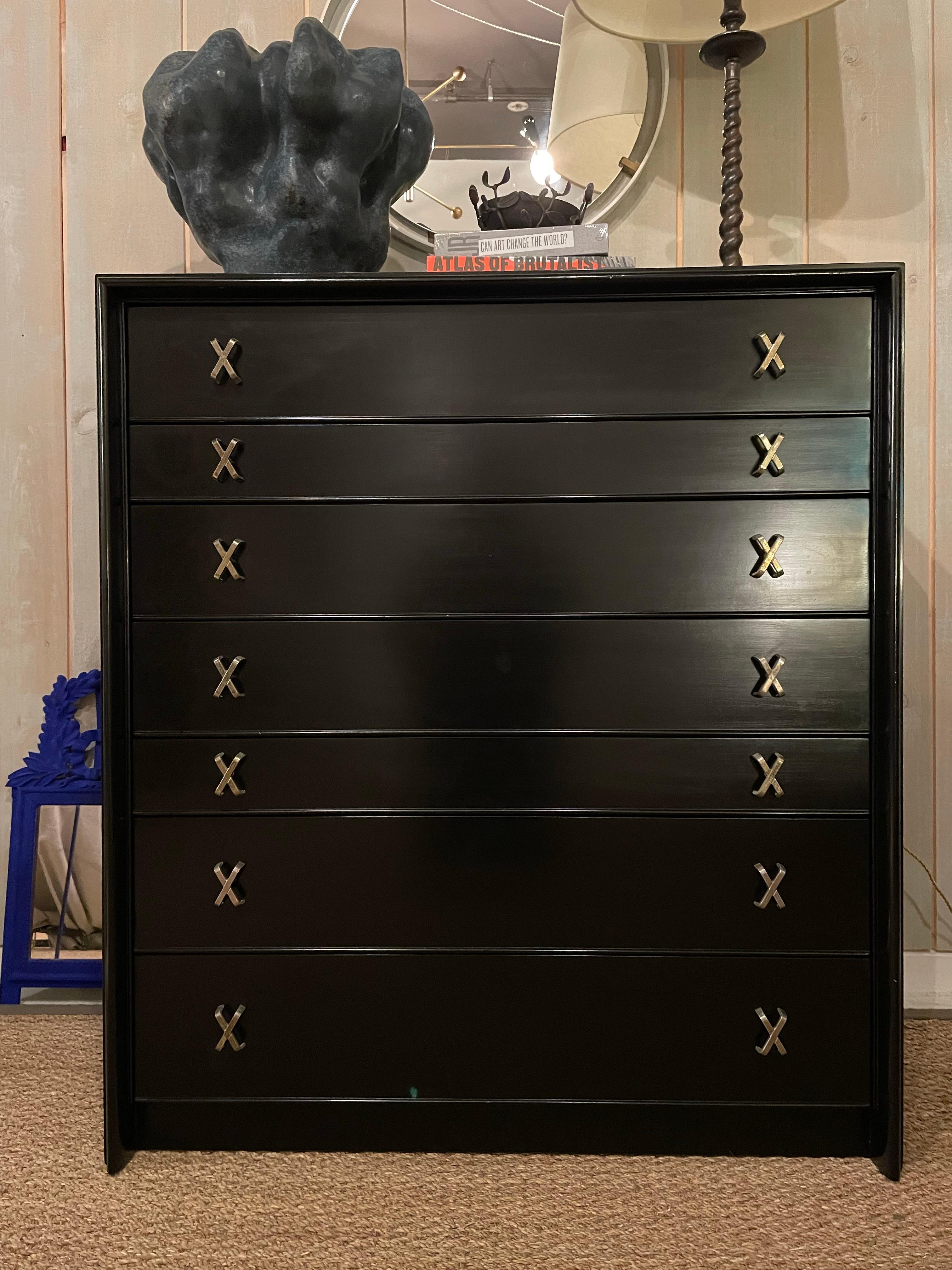American Paul Frankl Gentleman's Chest of Drawers