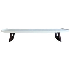 Paul Frankl Lacquered Cork Coffee Table for Johnson Furniture Company, circa1950