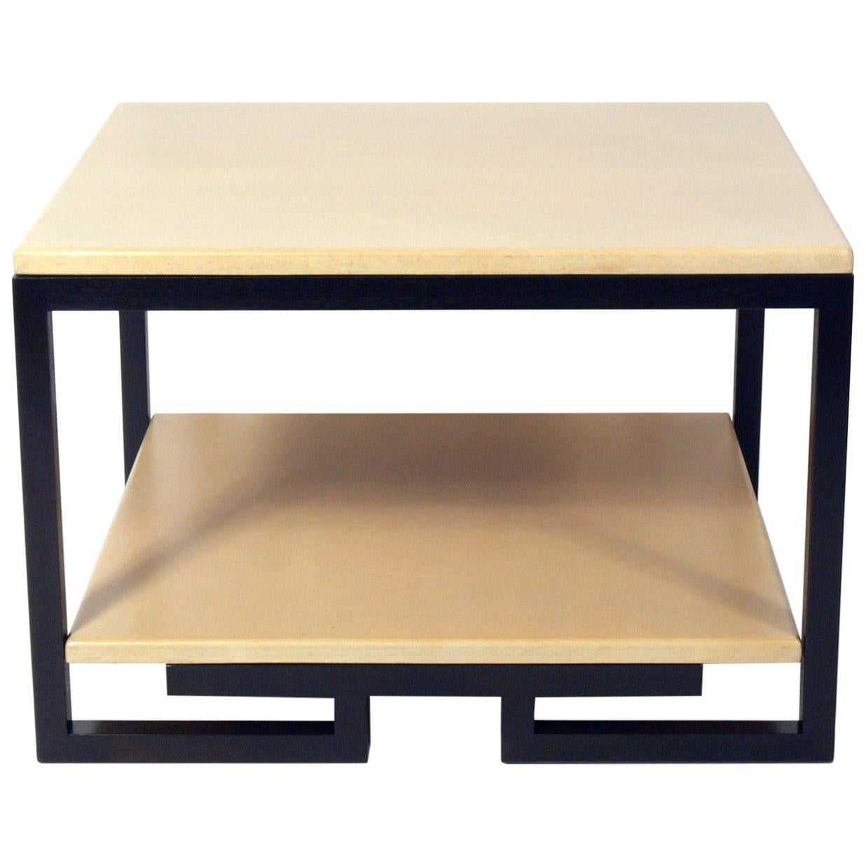 Paul Frankl Lacquered Cork Table