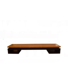 Table/table basse en liège Paul Frankl des années 1940 Fot Johnson Furniture Co.