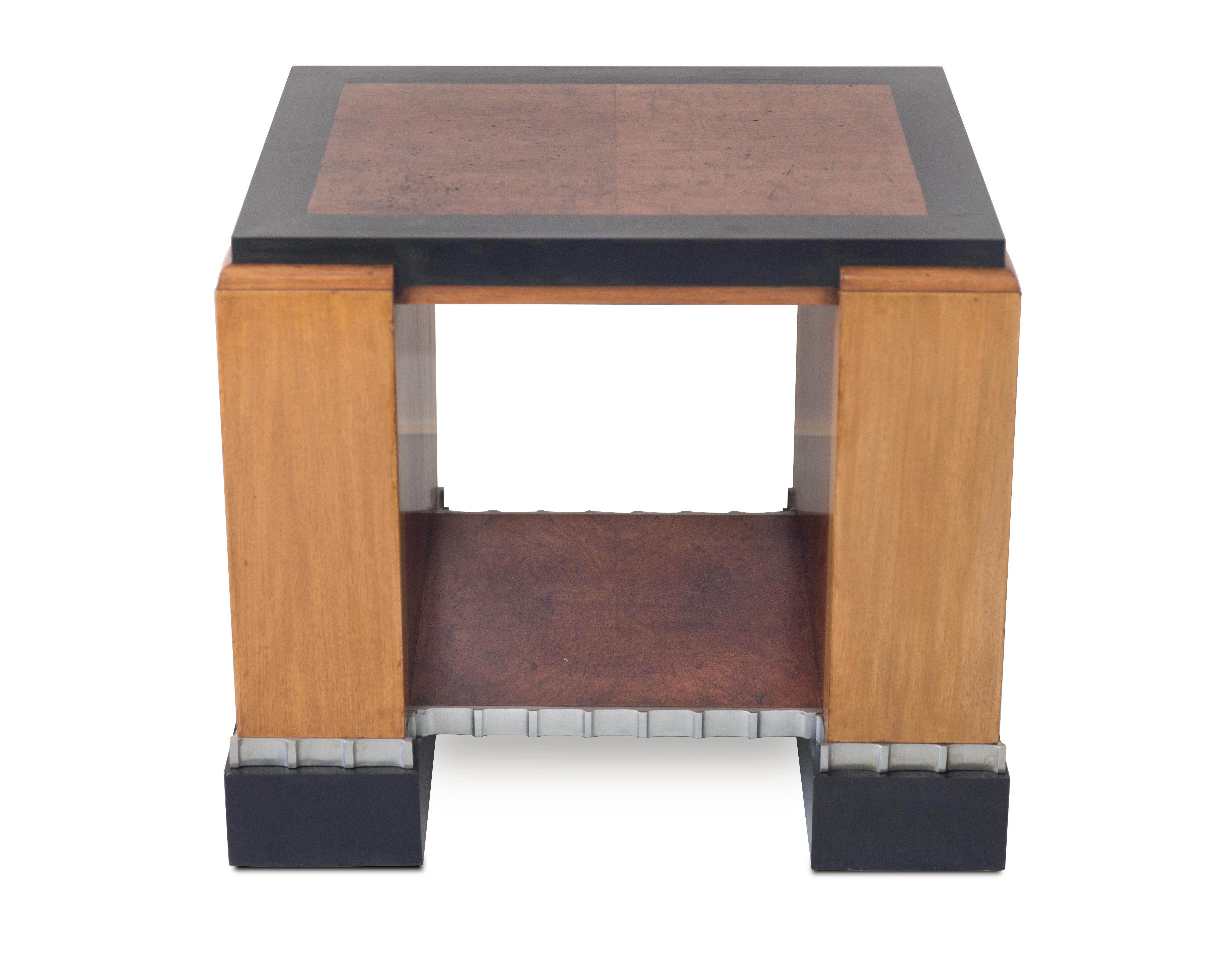 Offered is a rare and important modernist table by Paul Frankl. The table was designed by Frankl and constructed by Frankl’s Studio specifically for the Metropolitan Life North Building, New York, USA, circa 1927-1929. Arguably this is one of the