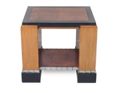 Paul Frankl Machine Age Art Deco Met Life Skyscraper Library Occasional Table