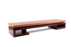 Paul Frankl 1940s Mahogany and Rosewood Cocktail Table