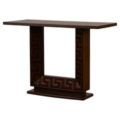 Paul Frankl Mahogany Console Table